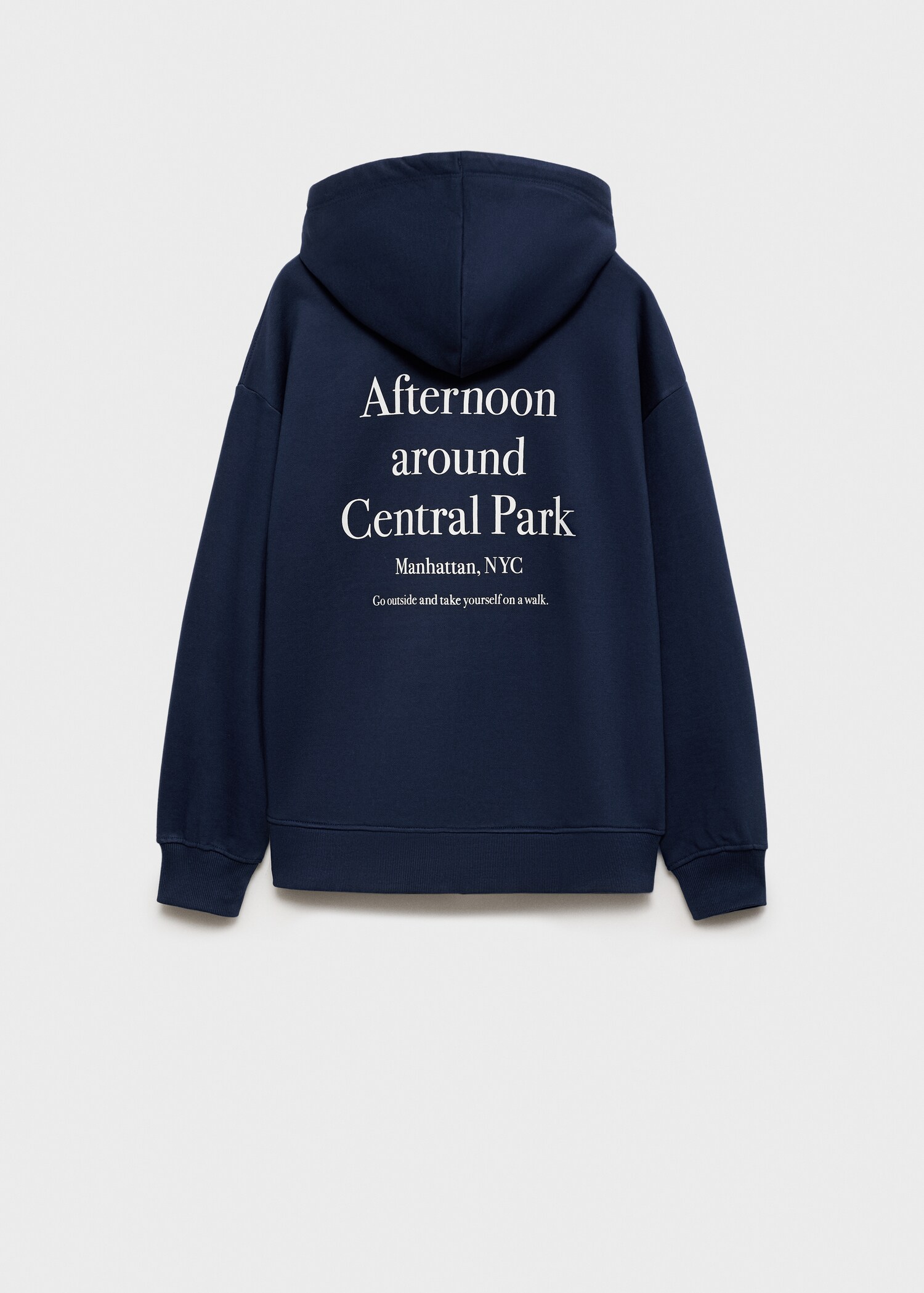 Embroidered detail cotton sweatshirt - Details of the article 8