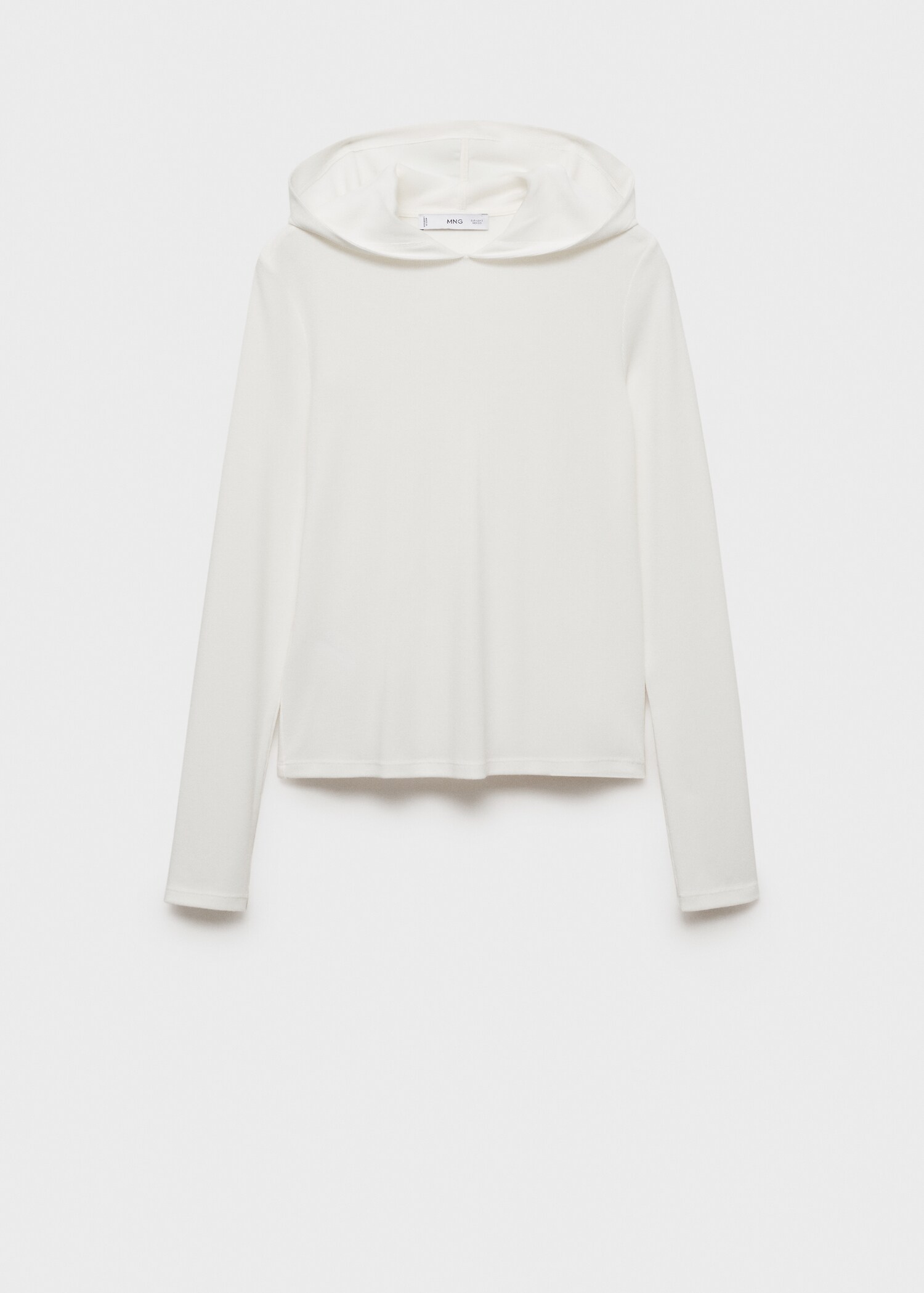 Long sleeve hooded t-shirt - Article without model