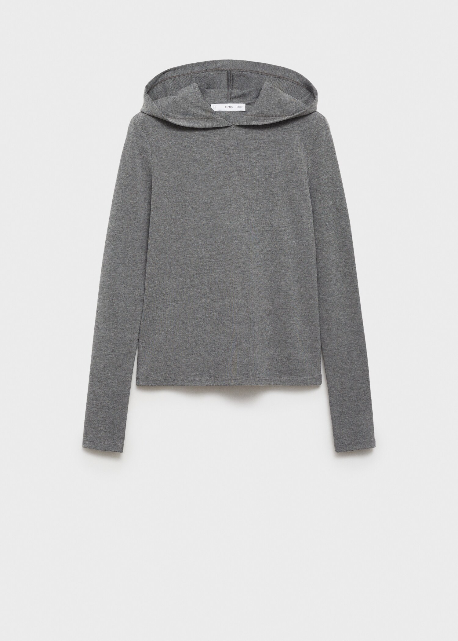 Long sleeve hooded t-shirt - Article without model