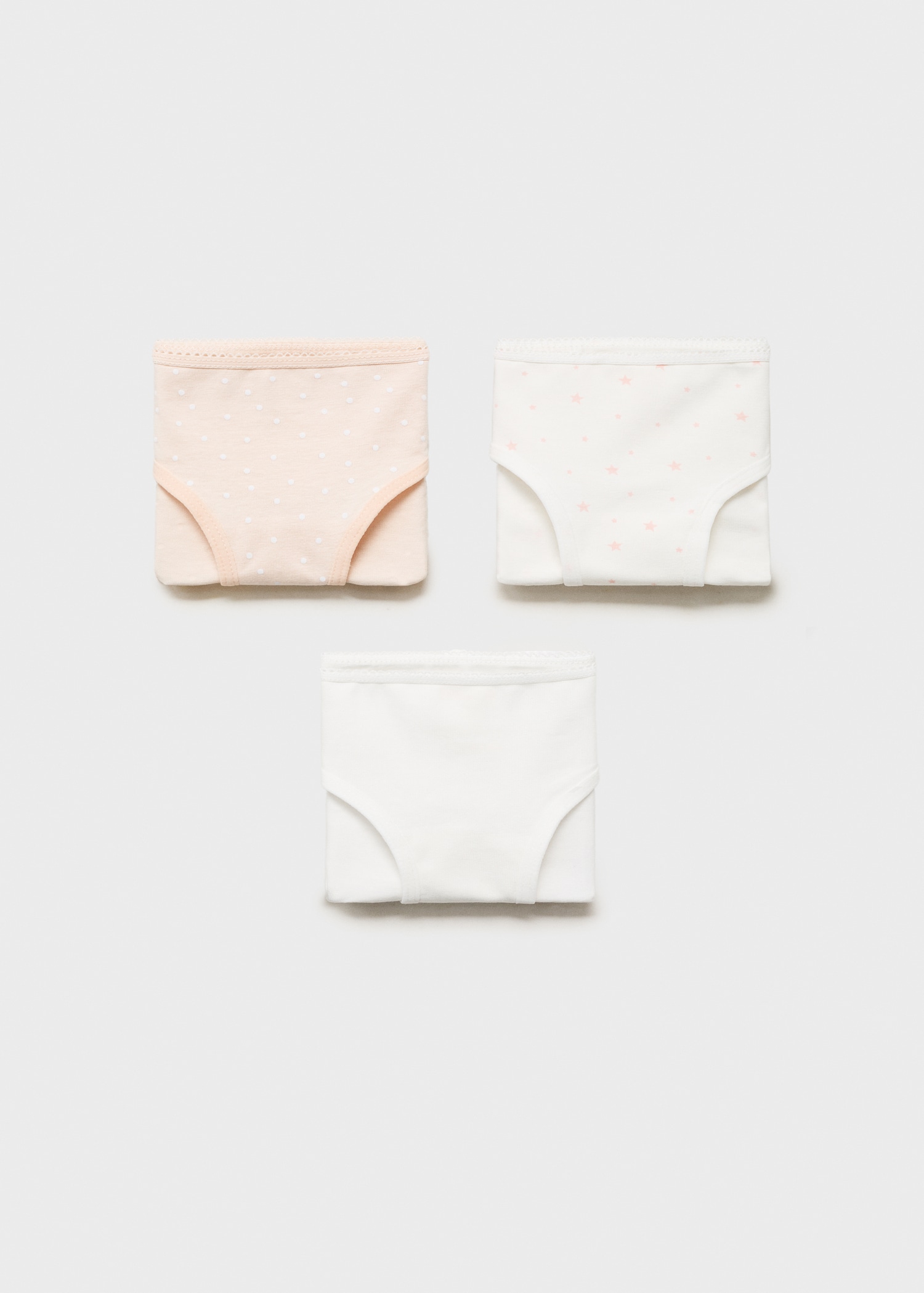 3 pack cotton panties - Article without model