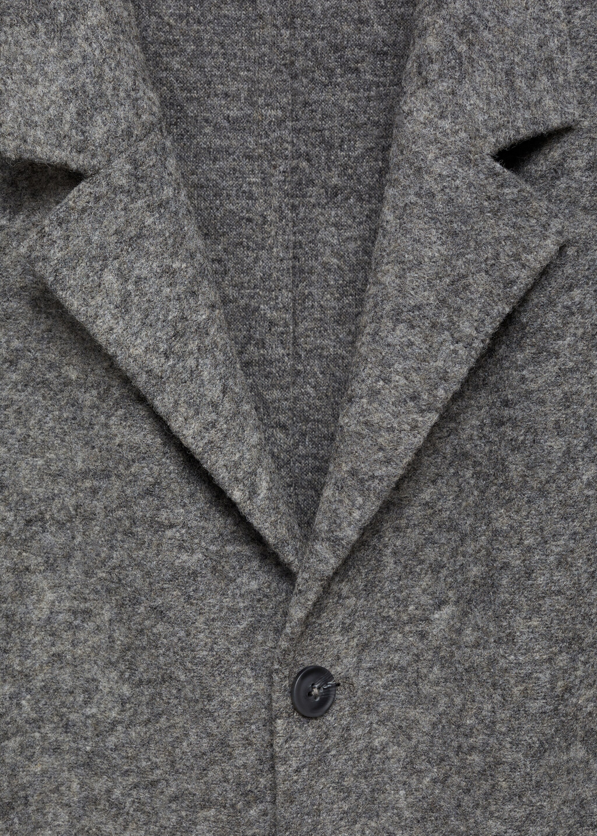 Veste slim fit laine à petits carreaux - Détail de l'article 8