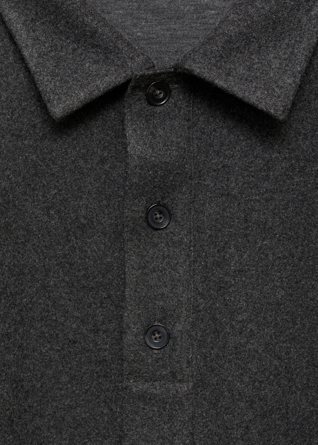 Regular fit sweatshirt-fabric polo shirt