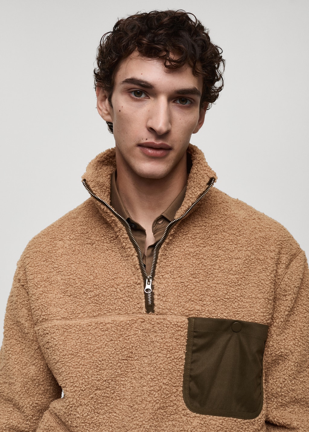 Fleece crewneck online