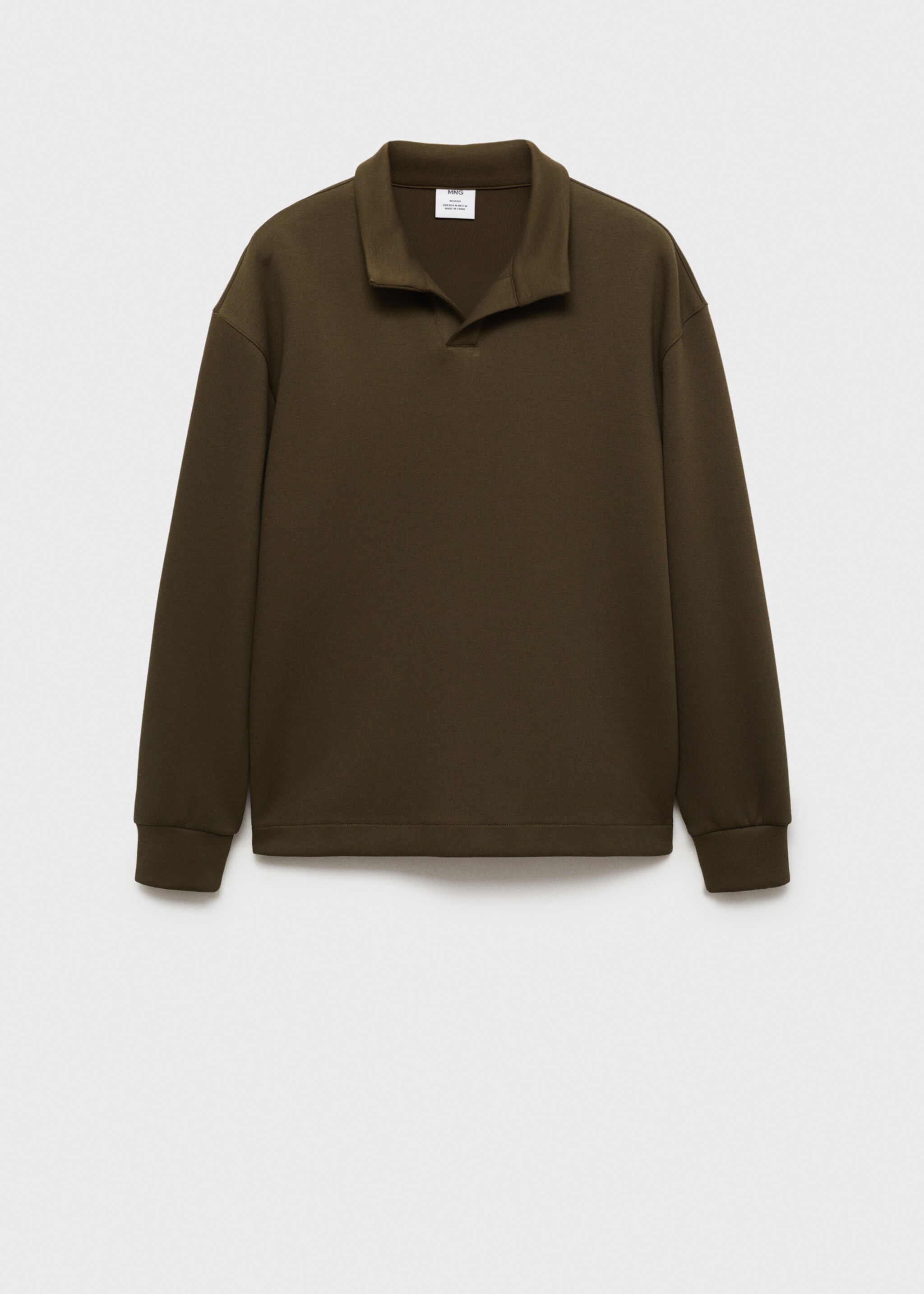 Sudadera polo relaxed fit - Artículo sin modelo