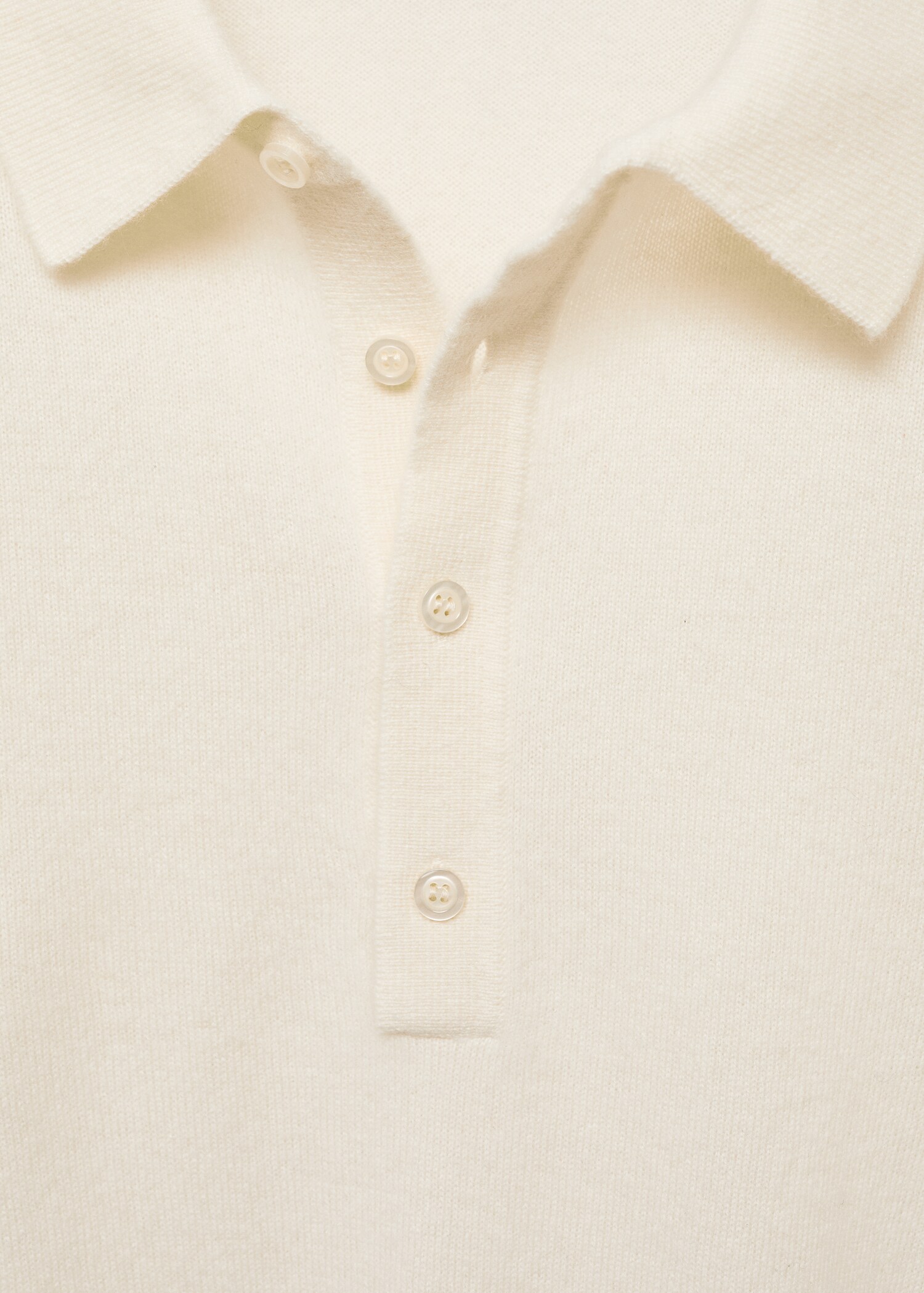 100% cashmere polo sweater - Details of the article 8