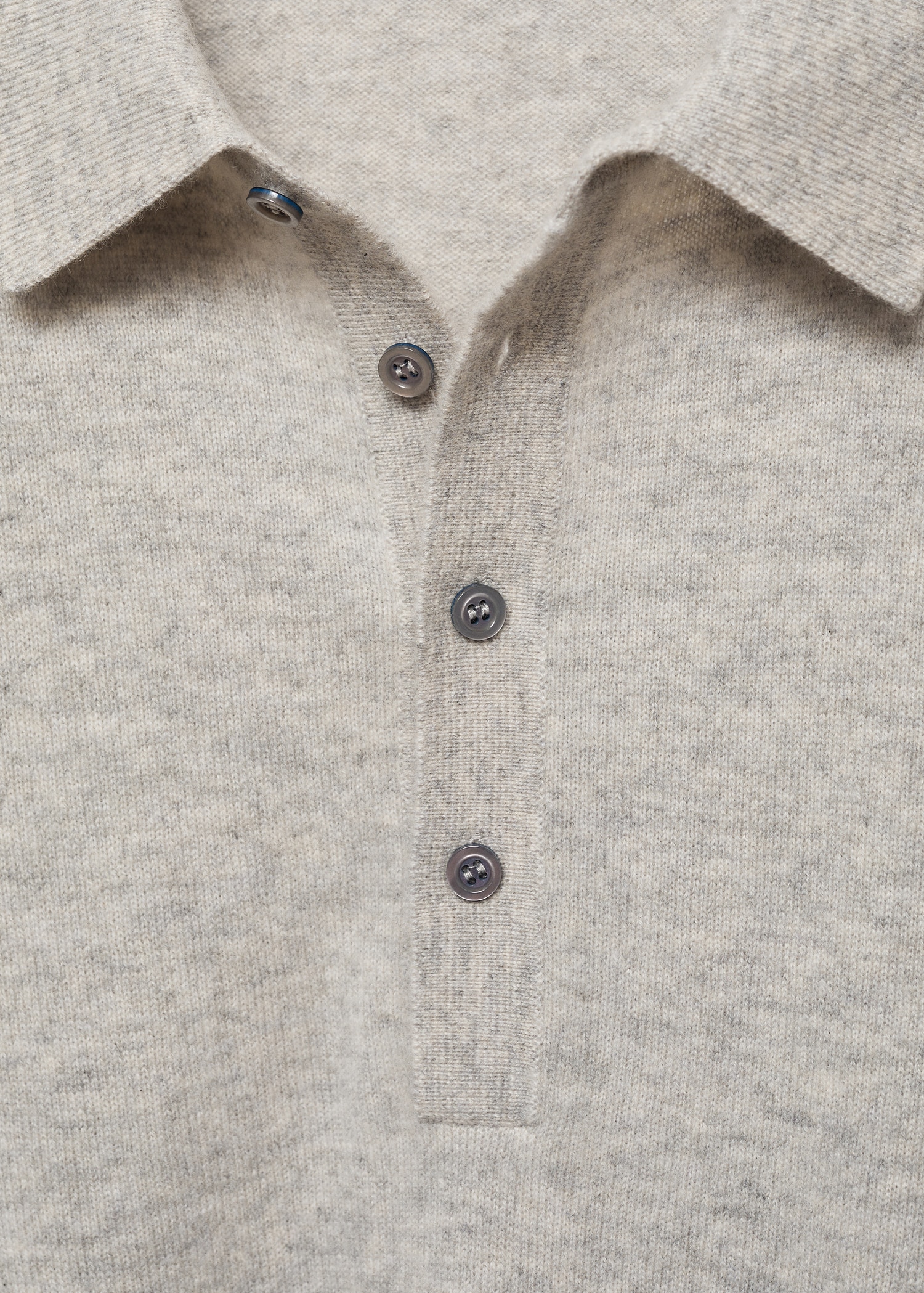 Pull-over polo 100 % cachemire - Détail de l'article 8