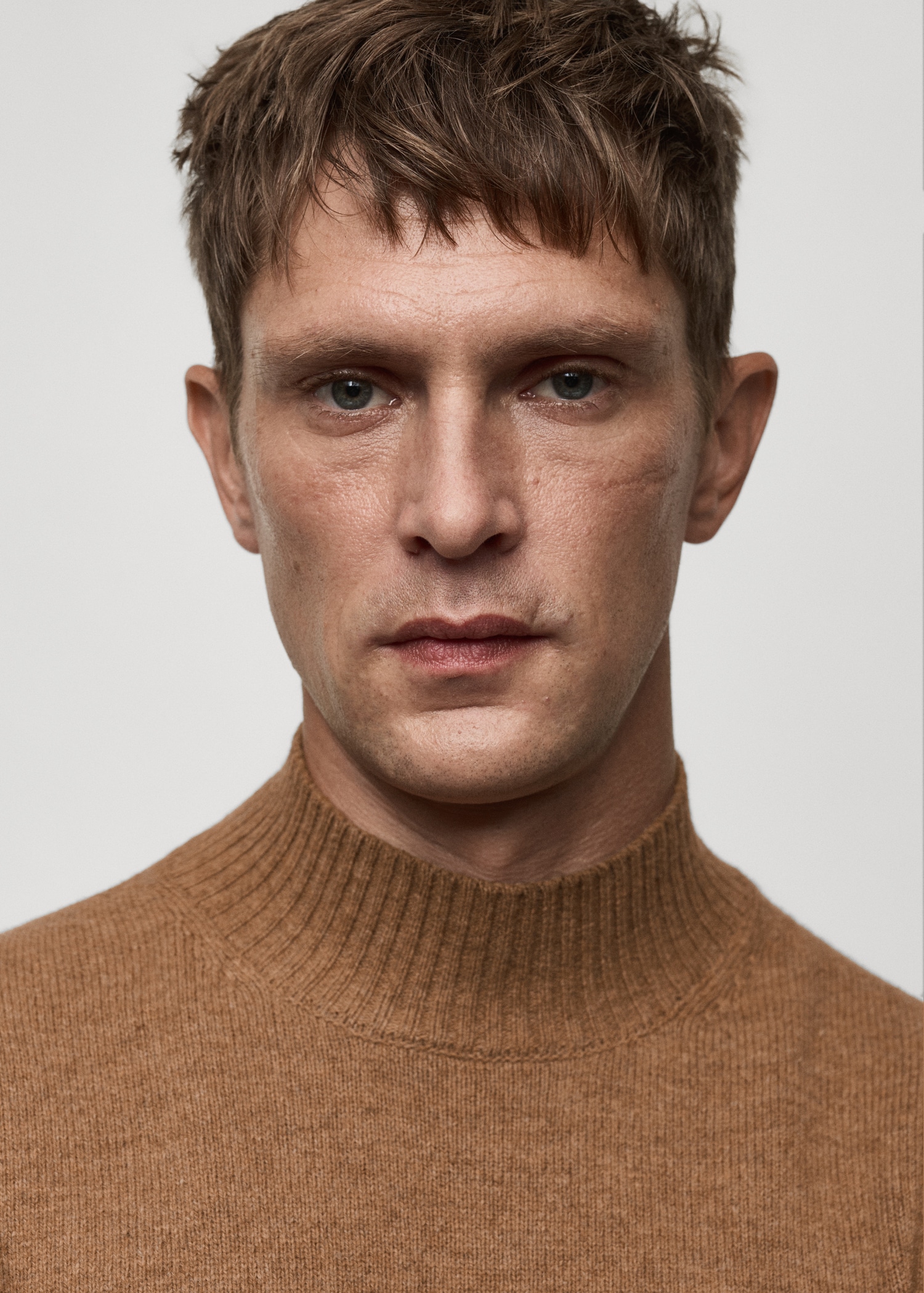 Wool perkins-neck sweater - Details of the article 1