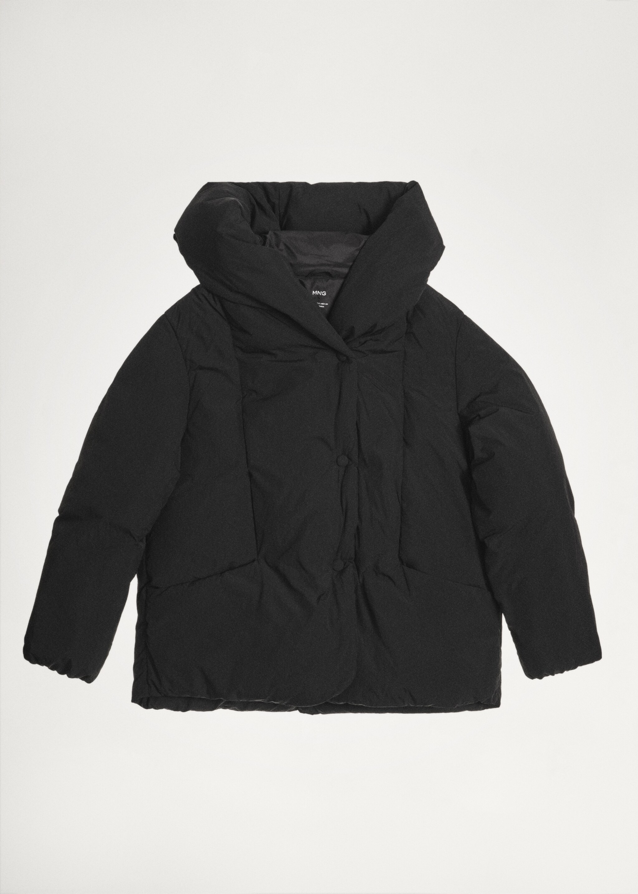Anorak corto acolchado capucha - Detalle del artículo 5