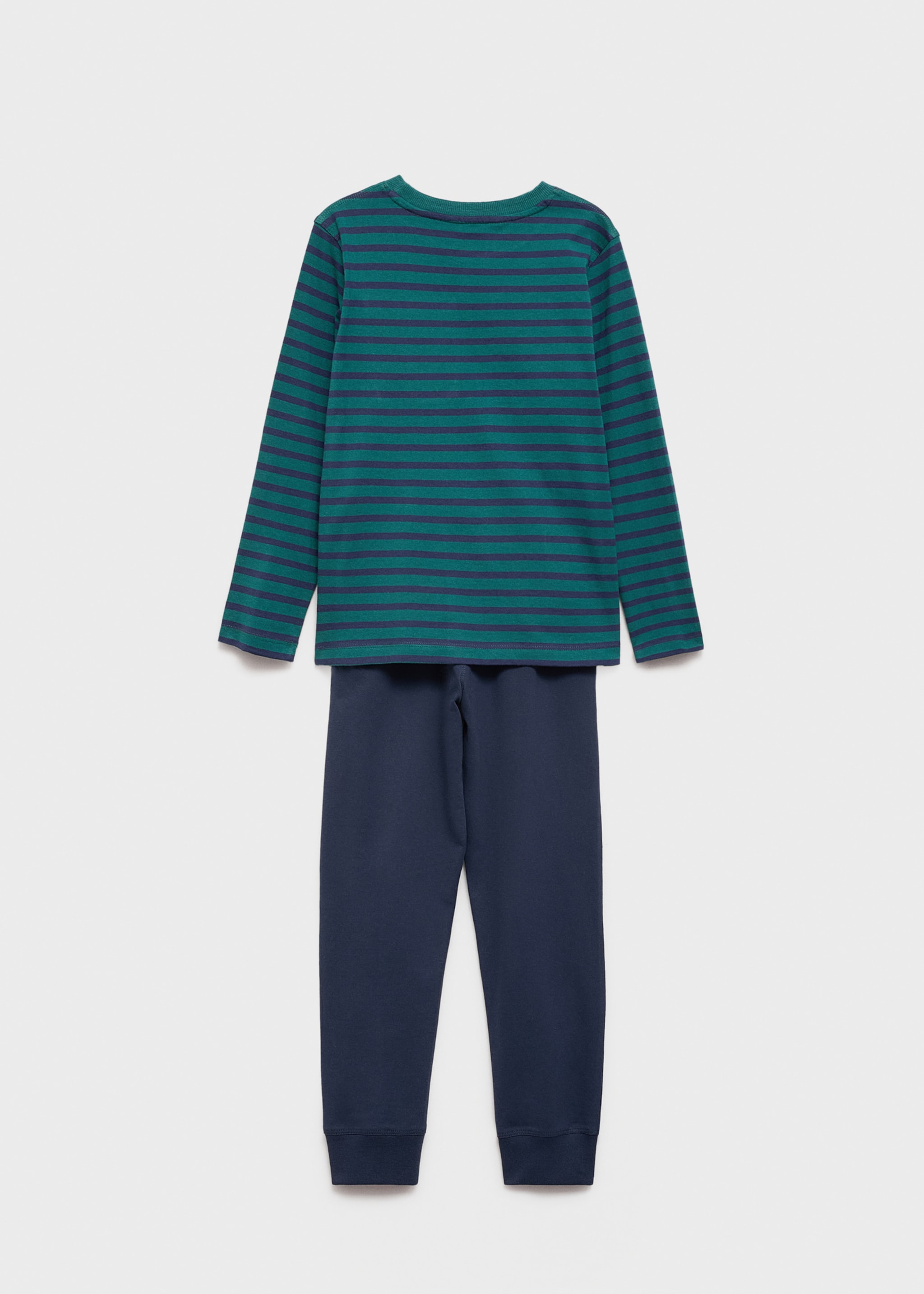 Striped long pyjamas - Reverse of the article