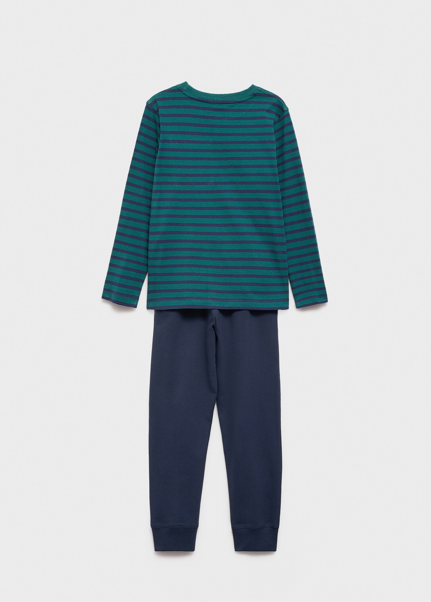 Pijama largo rayas - Reverso del artículo