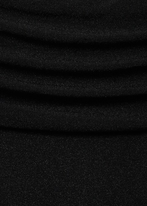 Long-sleeved lurex Top