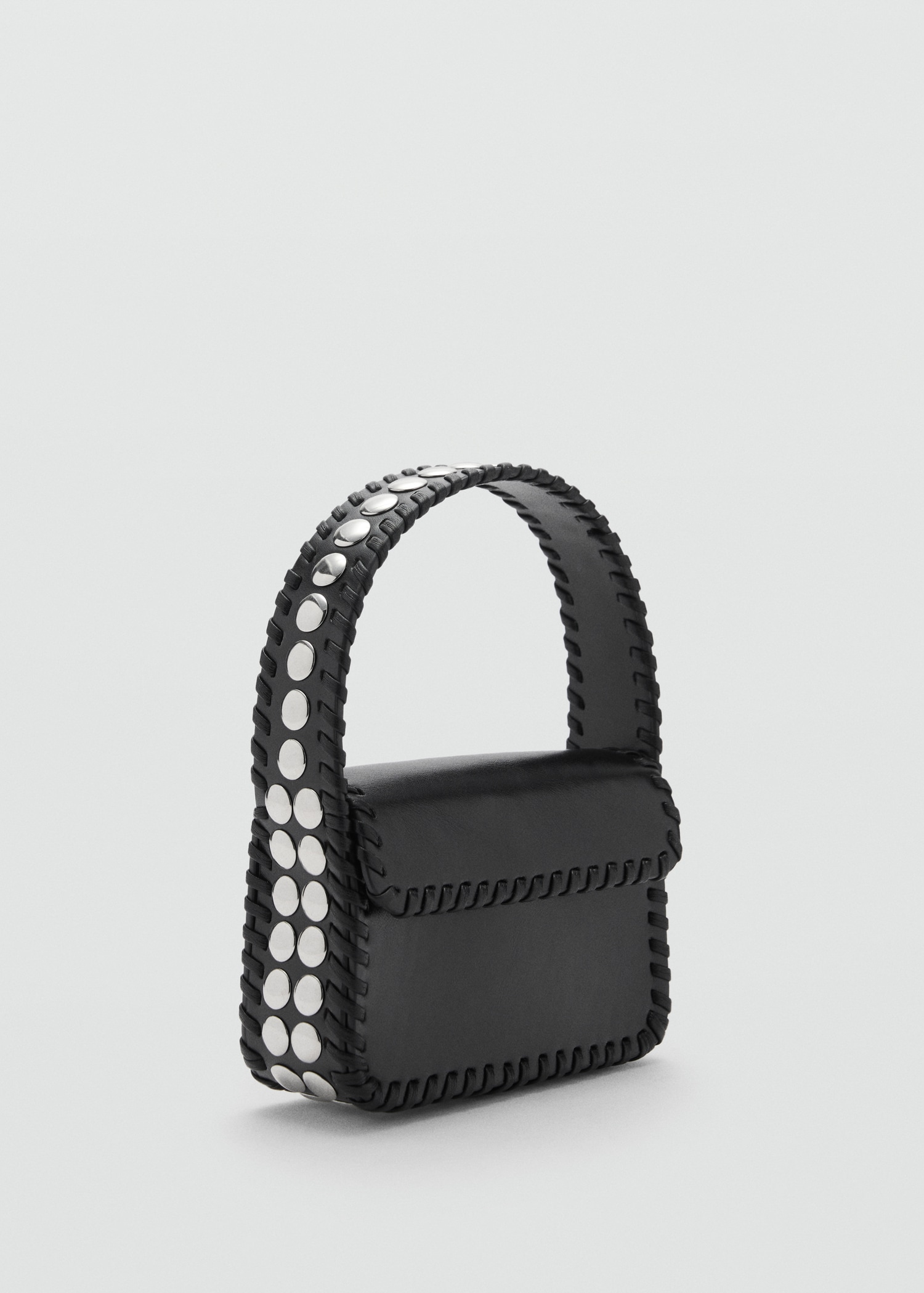 Studded handbag - Medium plane