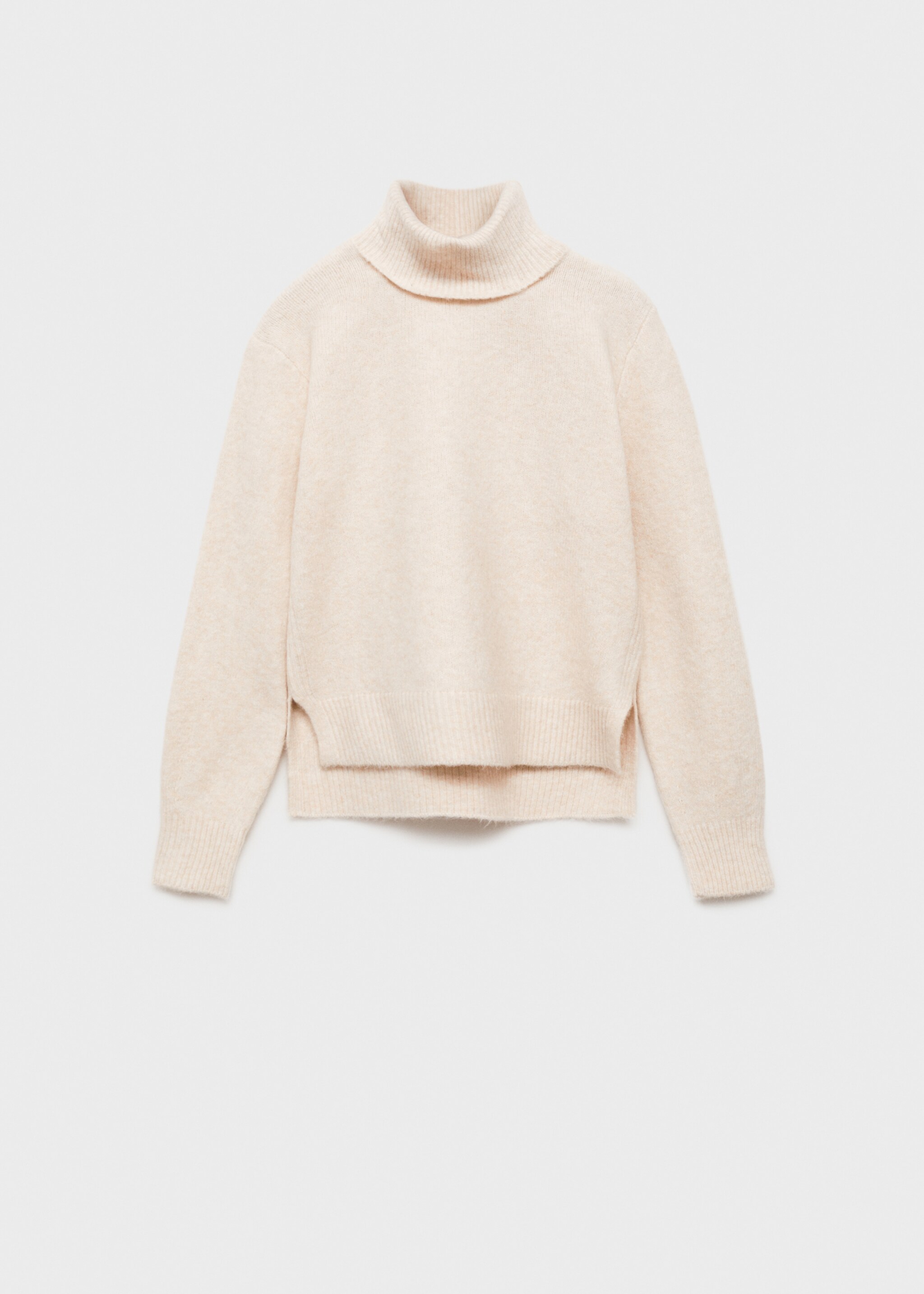 Turtleneck knit sweater - Article without model