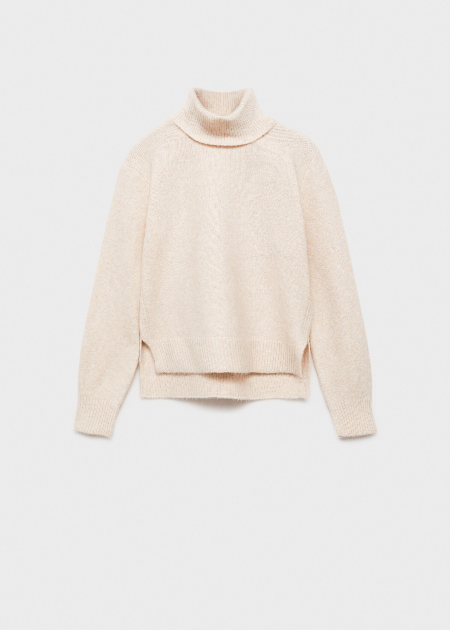 Turtleneck knit sweater - Article without model