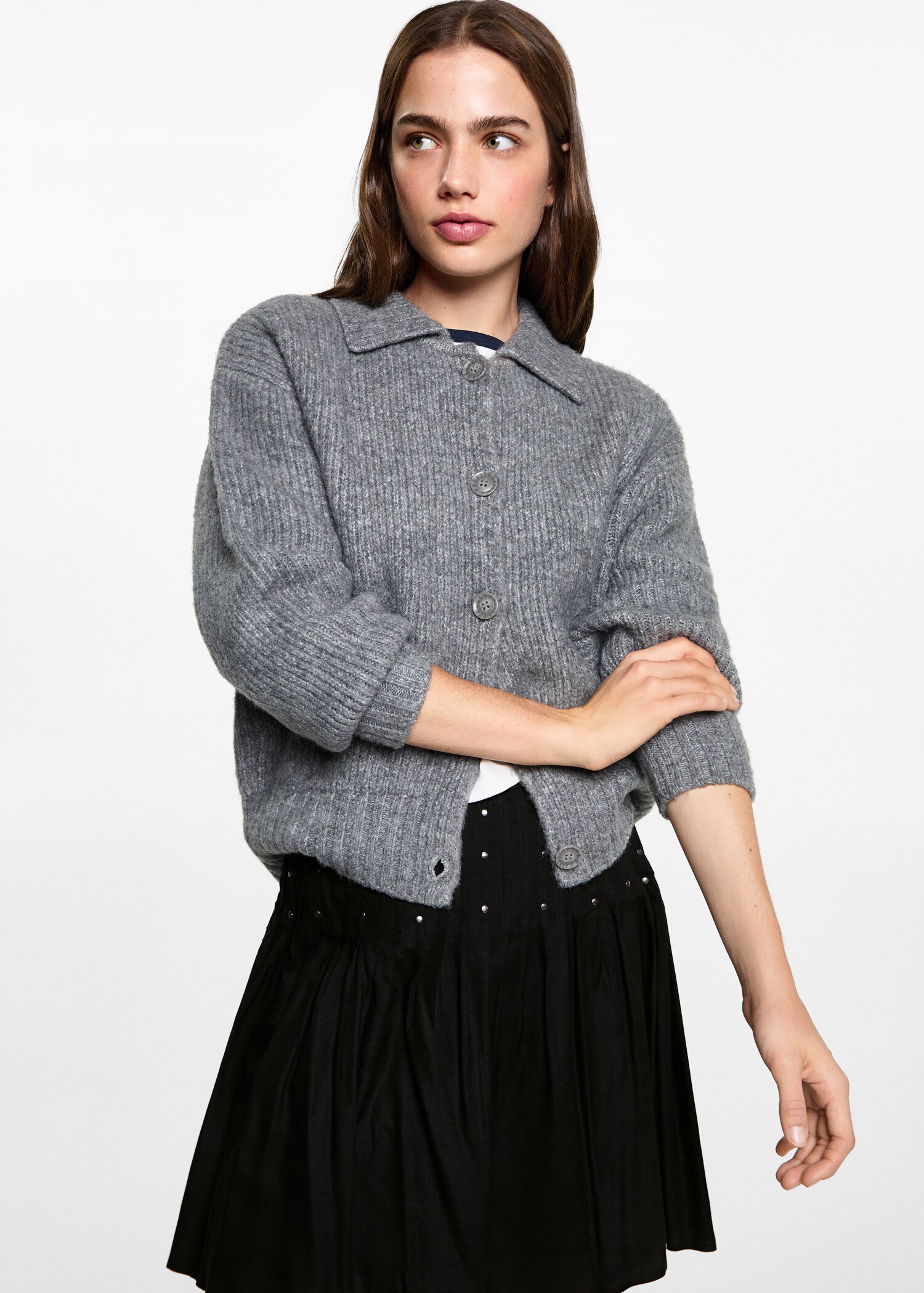 Decorative stud skirt - Medium plane