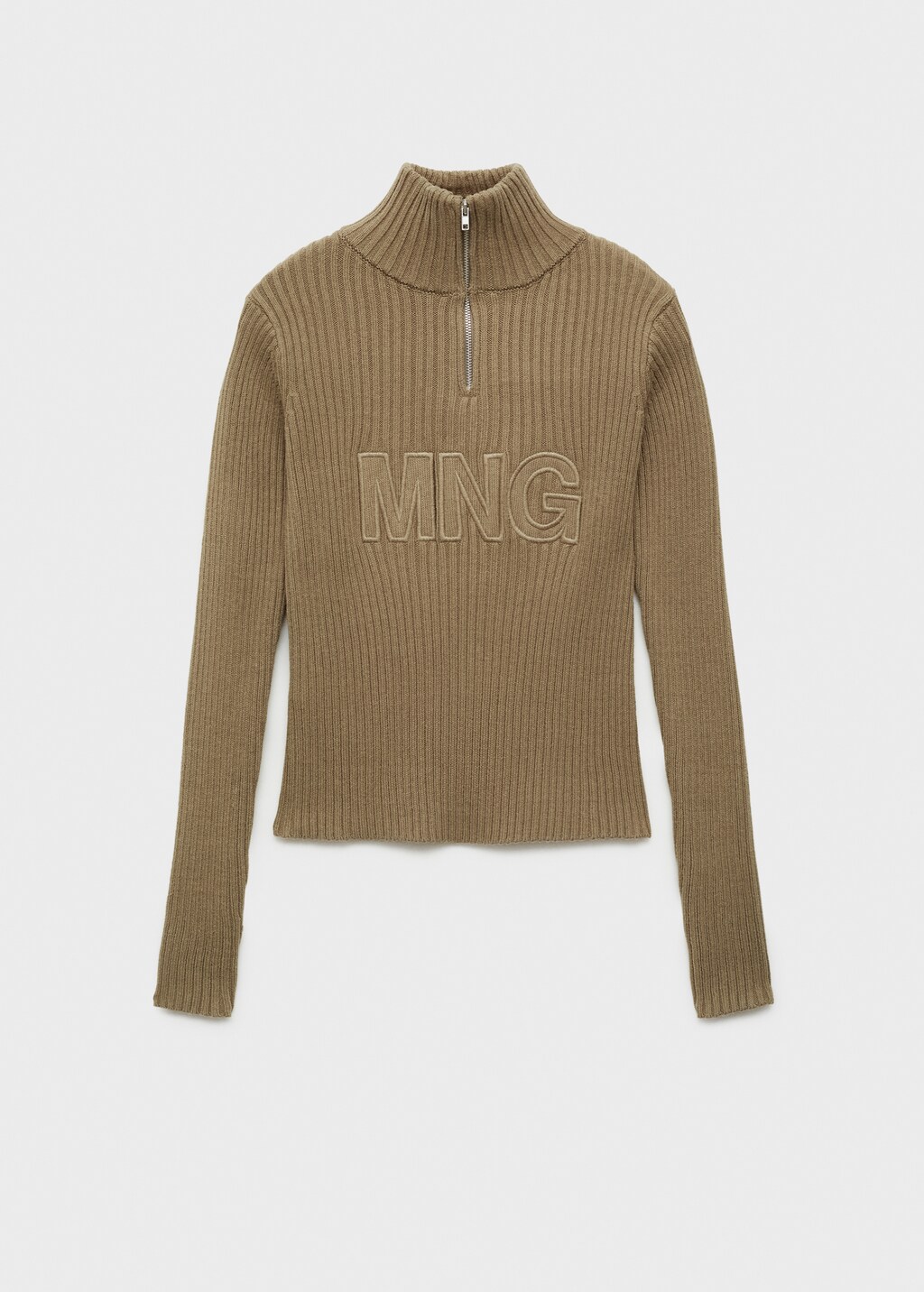 Perkins-neck sweater with logo - Women | MANGO USA Perkins-neck sweater with logo - Women | MANGO USA