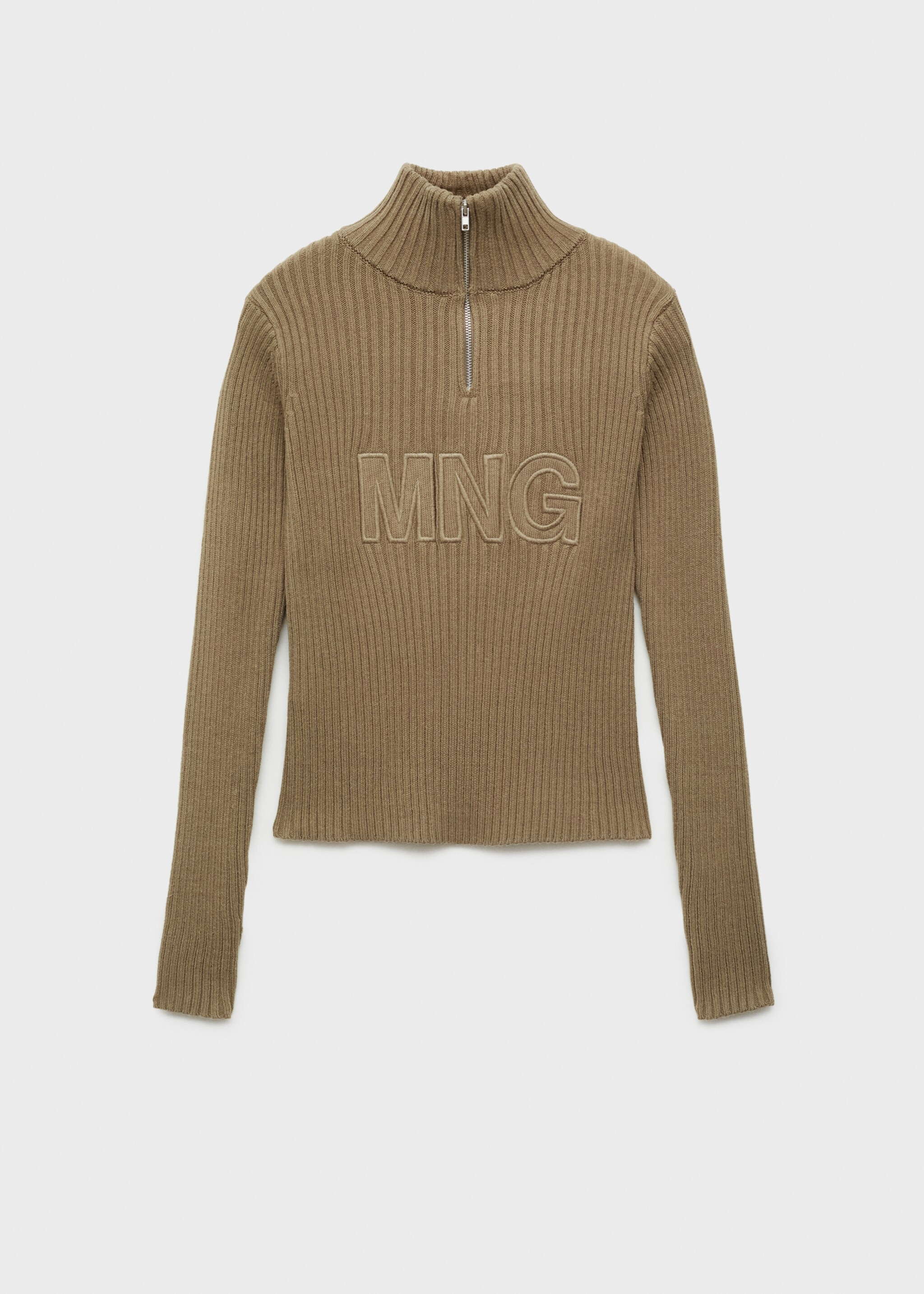 Pull-over col montant logo - Article sans modèle