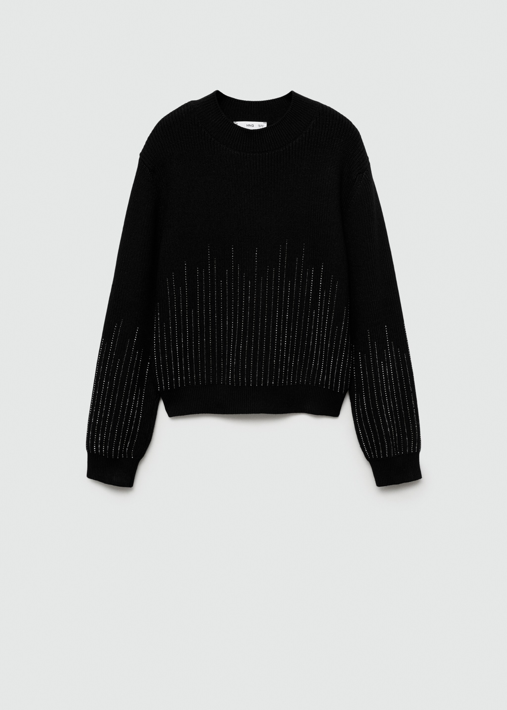 Pull-over détails strass - Article sans modèle