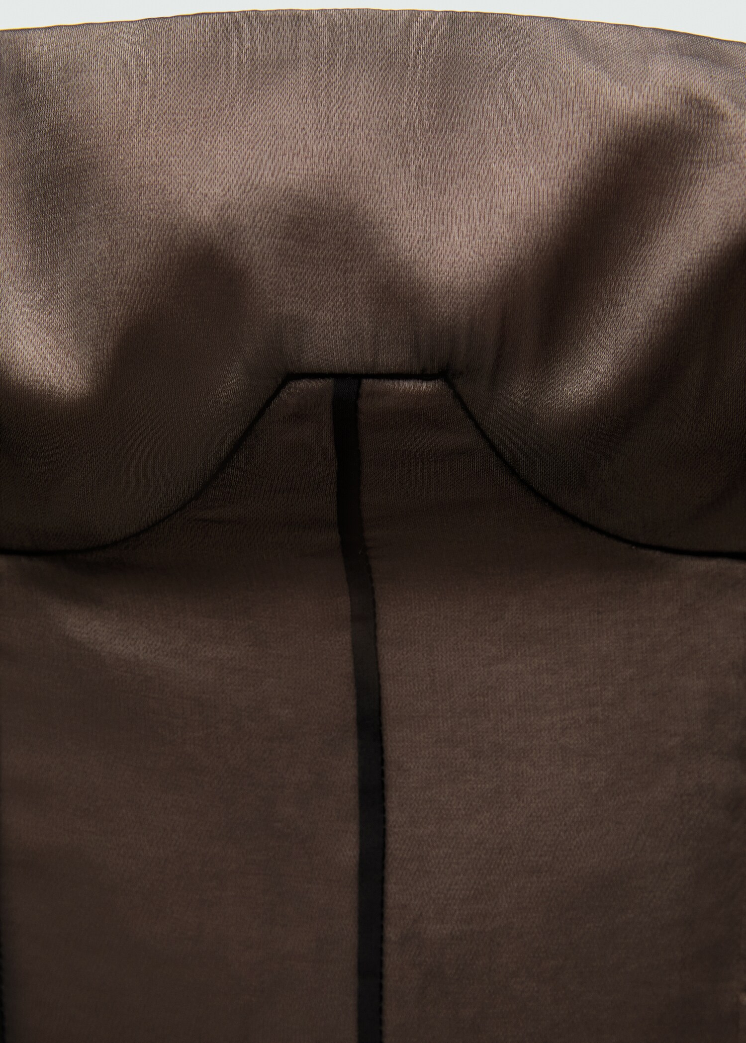 Short dress with corset neckline - Details of the article 8