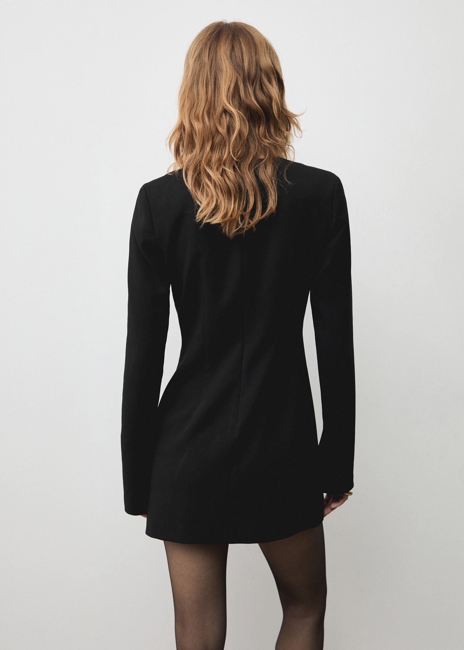 Robe col détail métallique - Verso de l’article