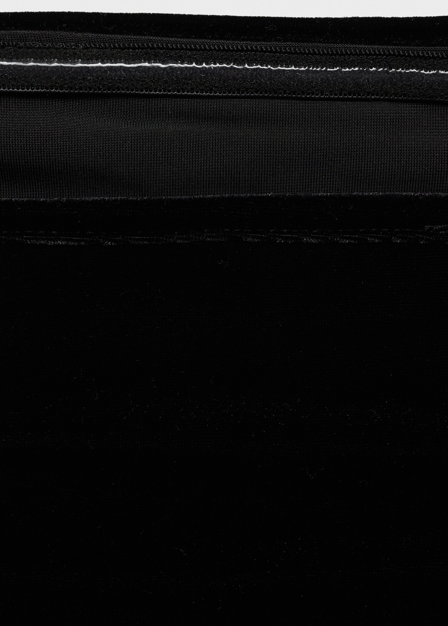 Velvet bandeau top - Details of the article 0