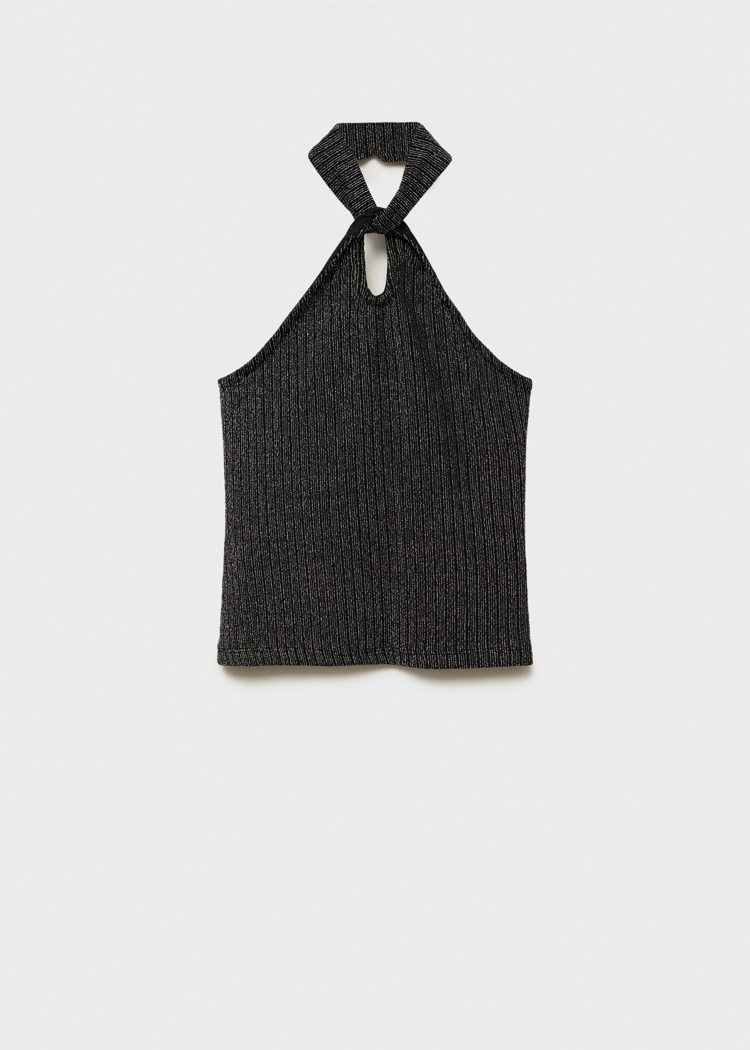 Lurex halter neck top - Article without model