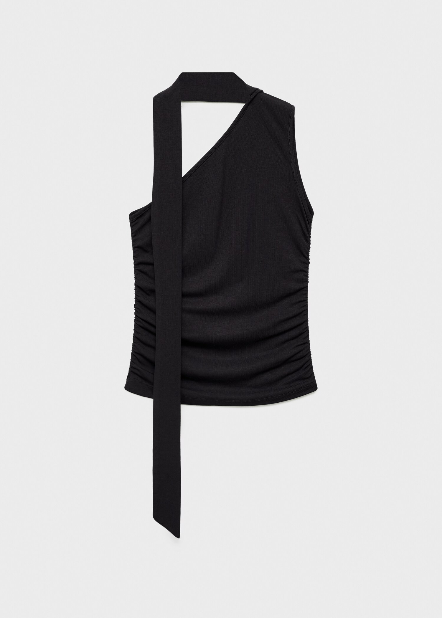 Asymmetrical laced top - Изделие без модели