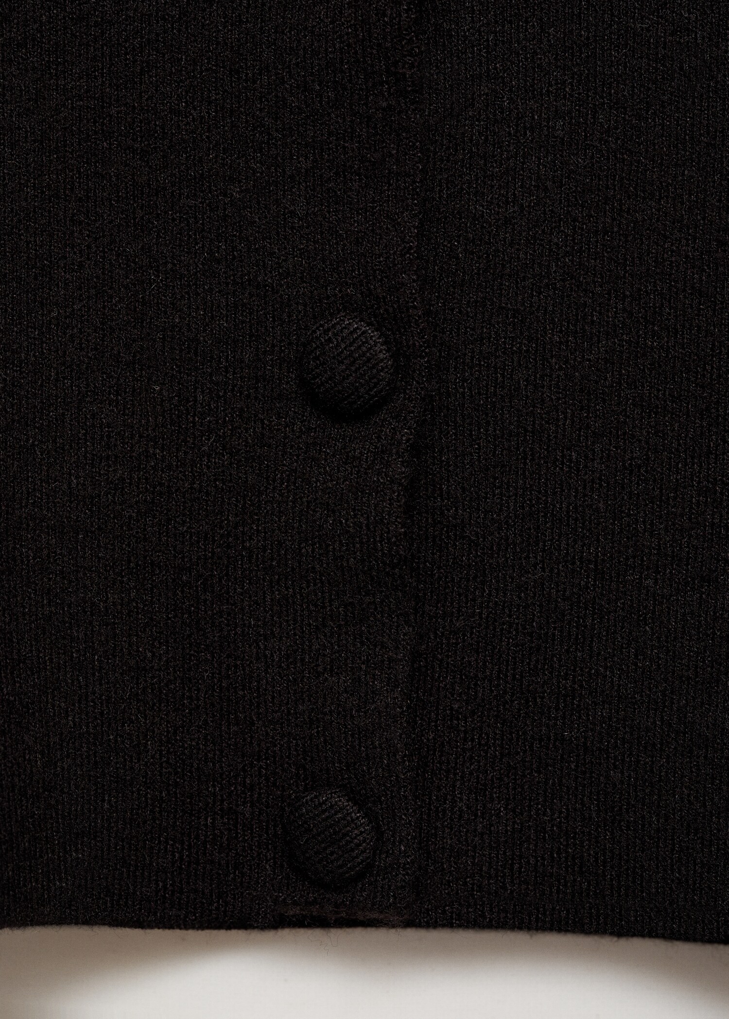 Cardigan with rhinestone collar - Details of the article 0