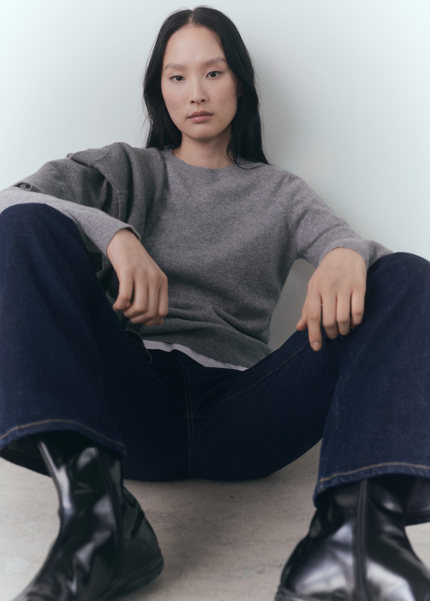 Jeans Matilda rectos rinse wash - Detalle del artículo 1