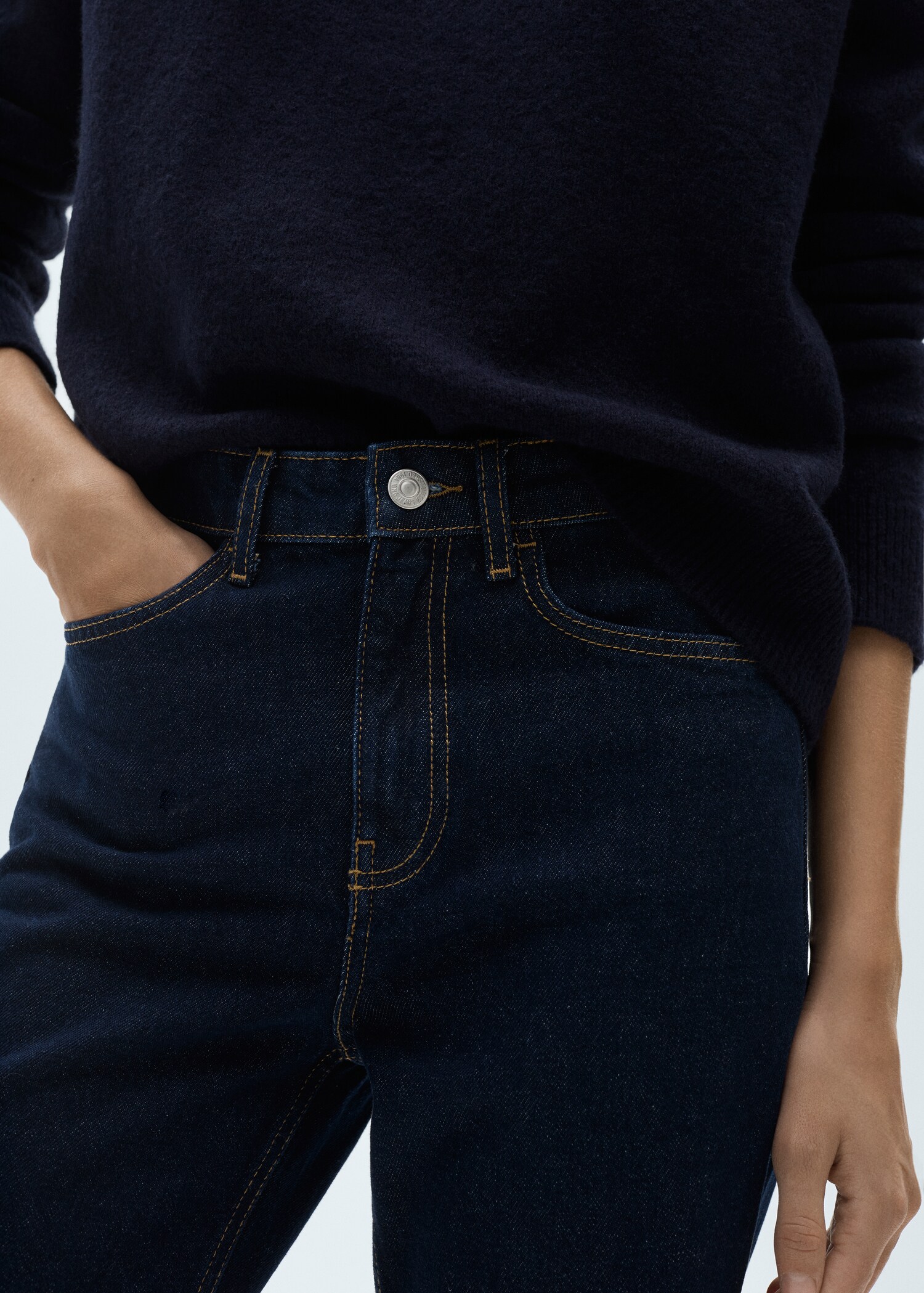 Jeans Matilda rectos rinse wash - Detalle del artículo 6