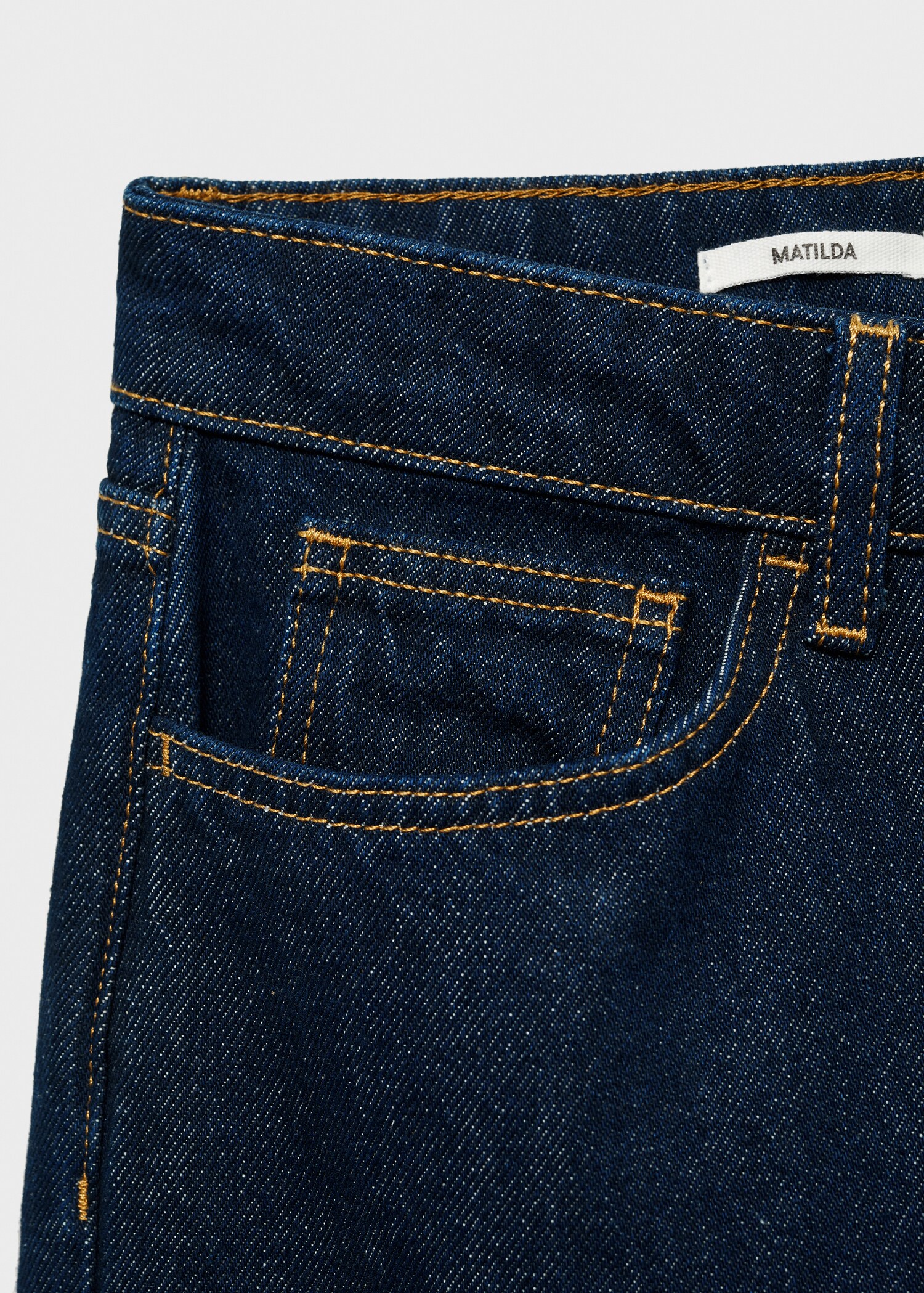 Jeans Matilda rectos rinse wash - Detalle del artículo 8
