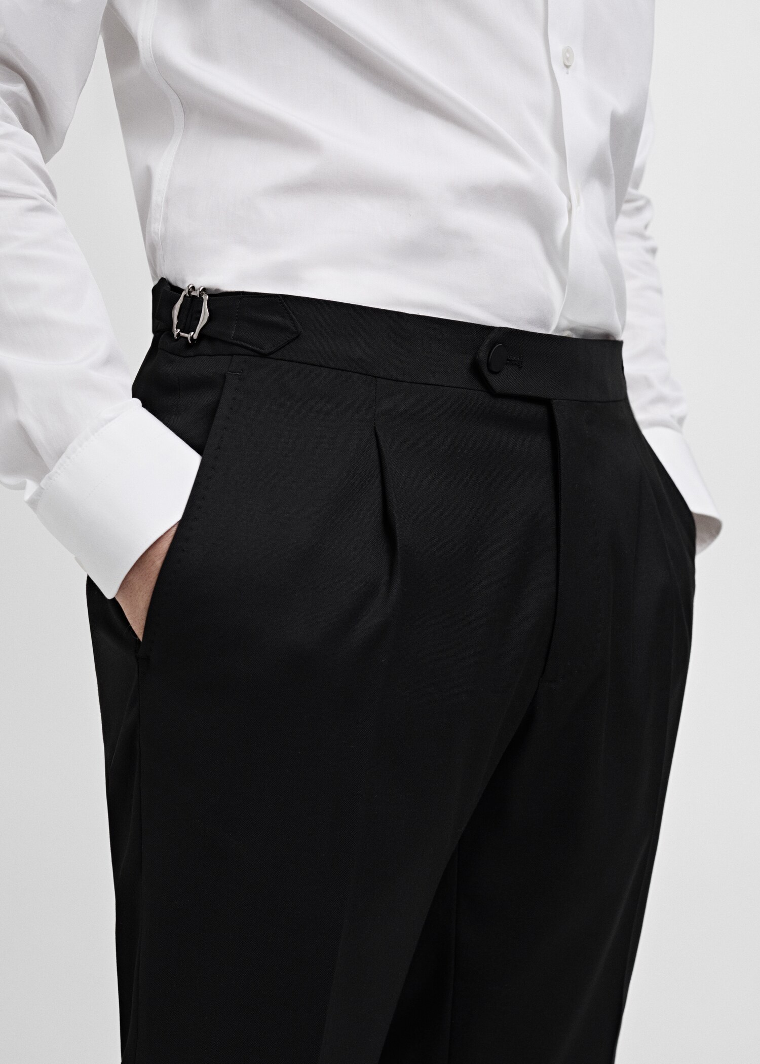 Pantalon costume smoking slim-fit - Détail de l'article 1
