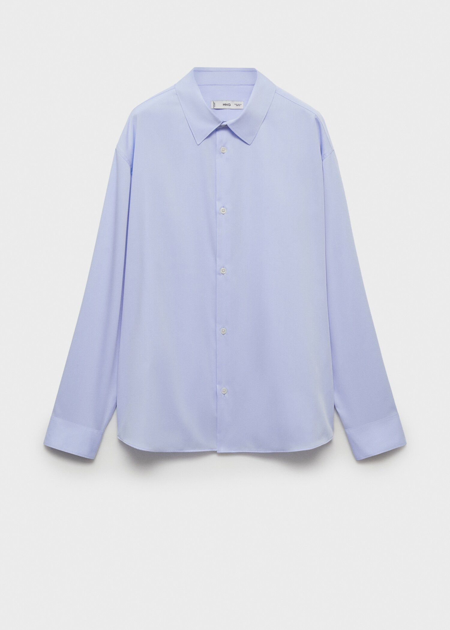 Chemise 100 % coton boxy-fit - Article sans modèle