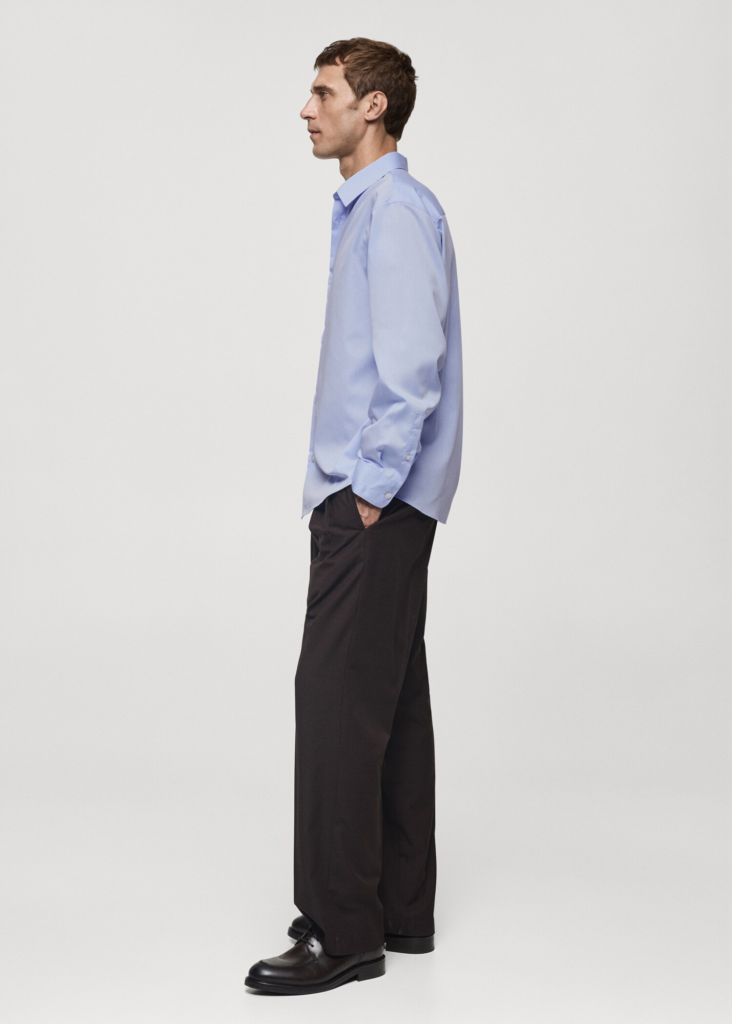 Chemise 100 % coton boxy-fit - Détail de l'article 2