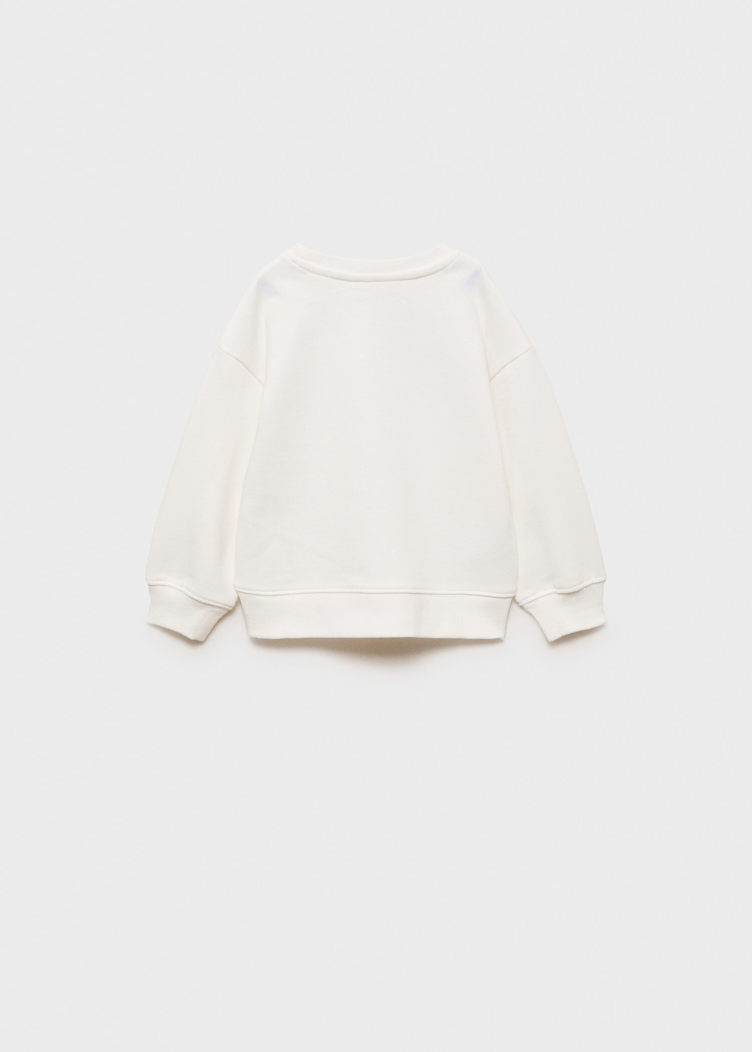 Sequin detail sweatshirt - Reverse of the article