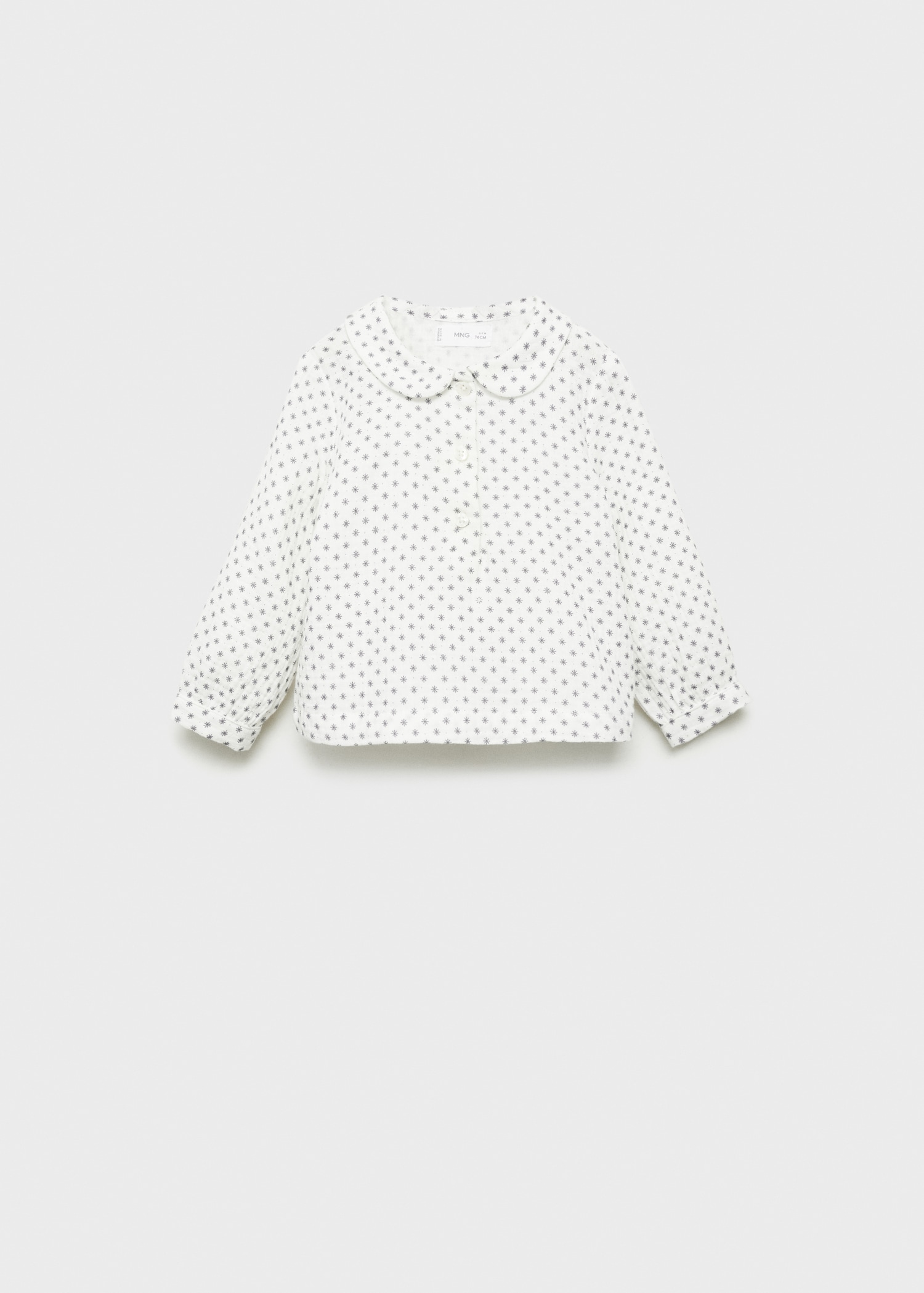 Blouse en coton imprimée - Article sans modèle