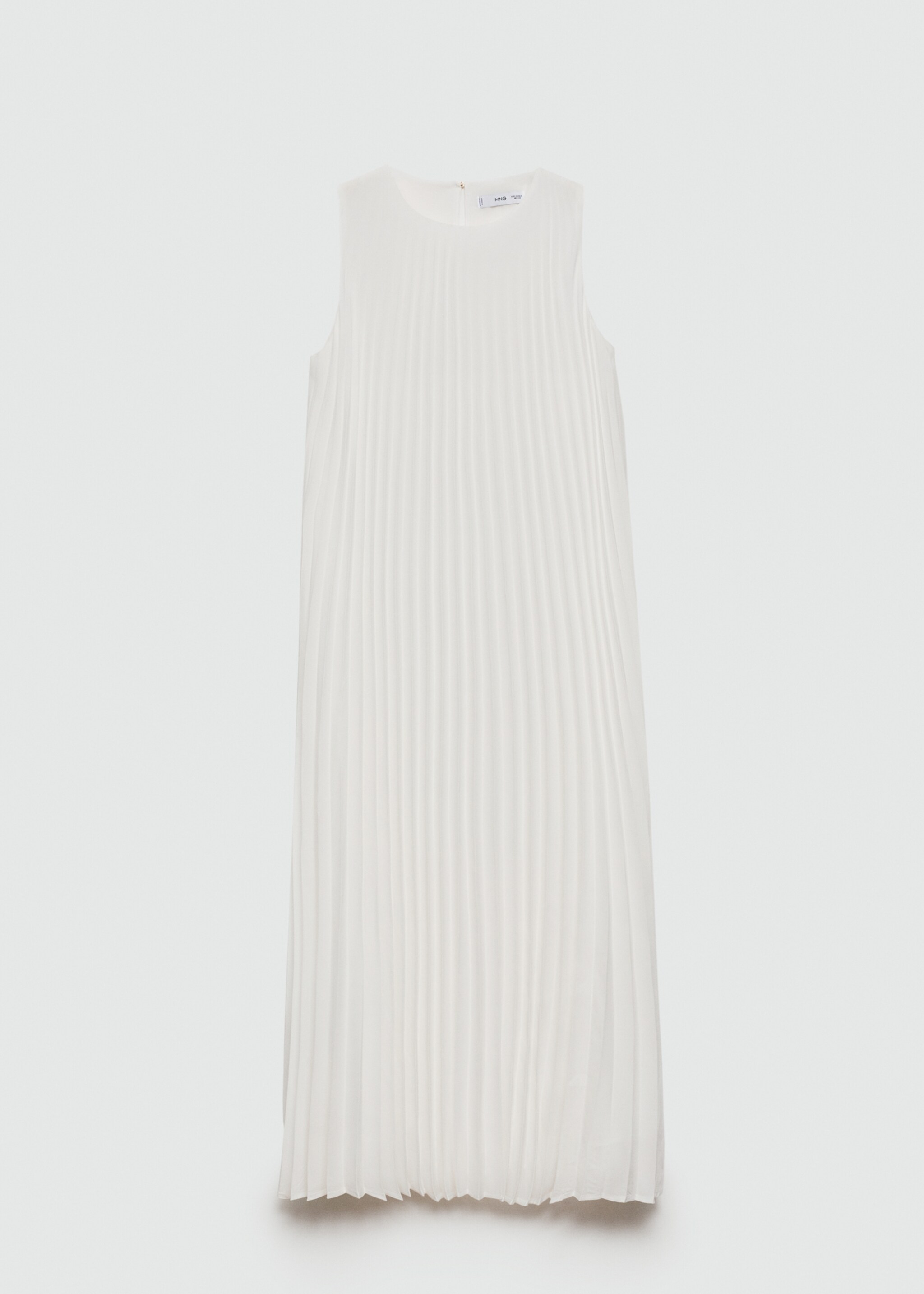 Vestido evasé plisado - Artículo sin modelo