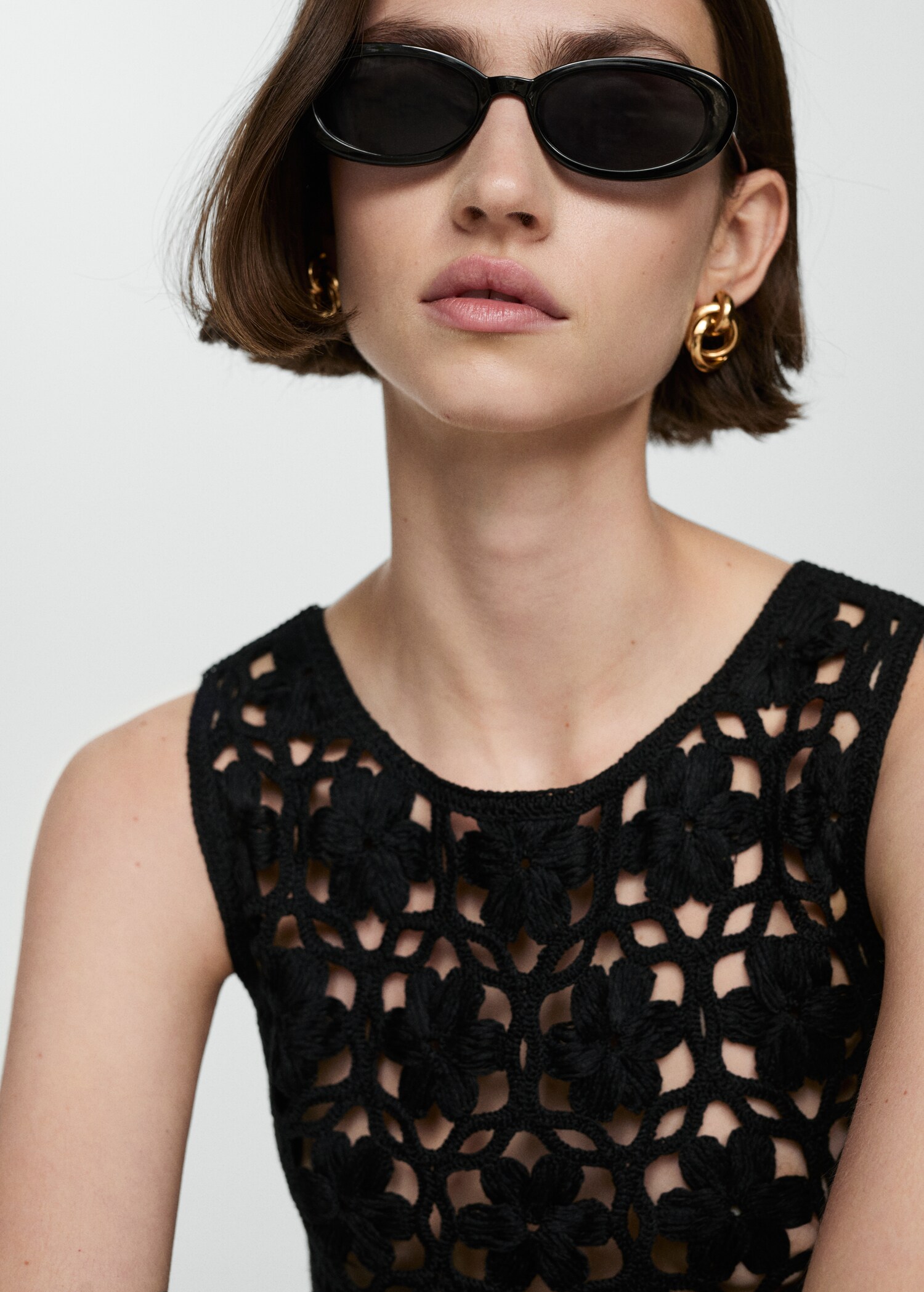 Floral Crochet Dress Women MANGO USA floral-crochet-dress-women-mango-usa