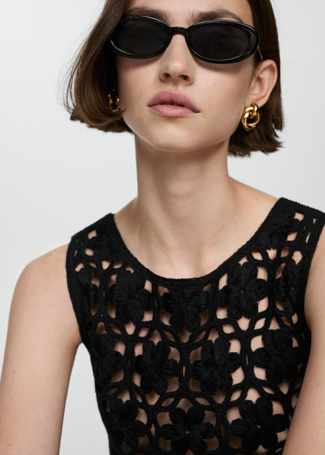 Floral Crochet Dress Women MANGO USA floral-crochet-dress-women-mango-usa