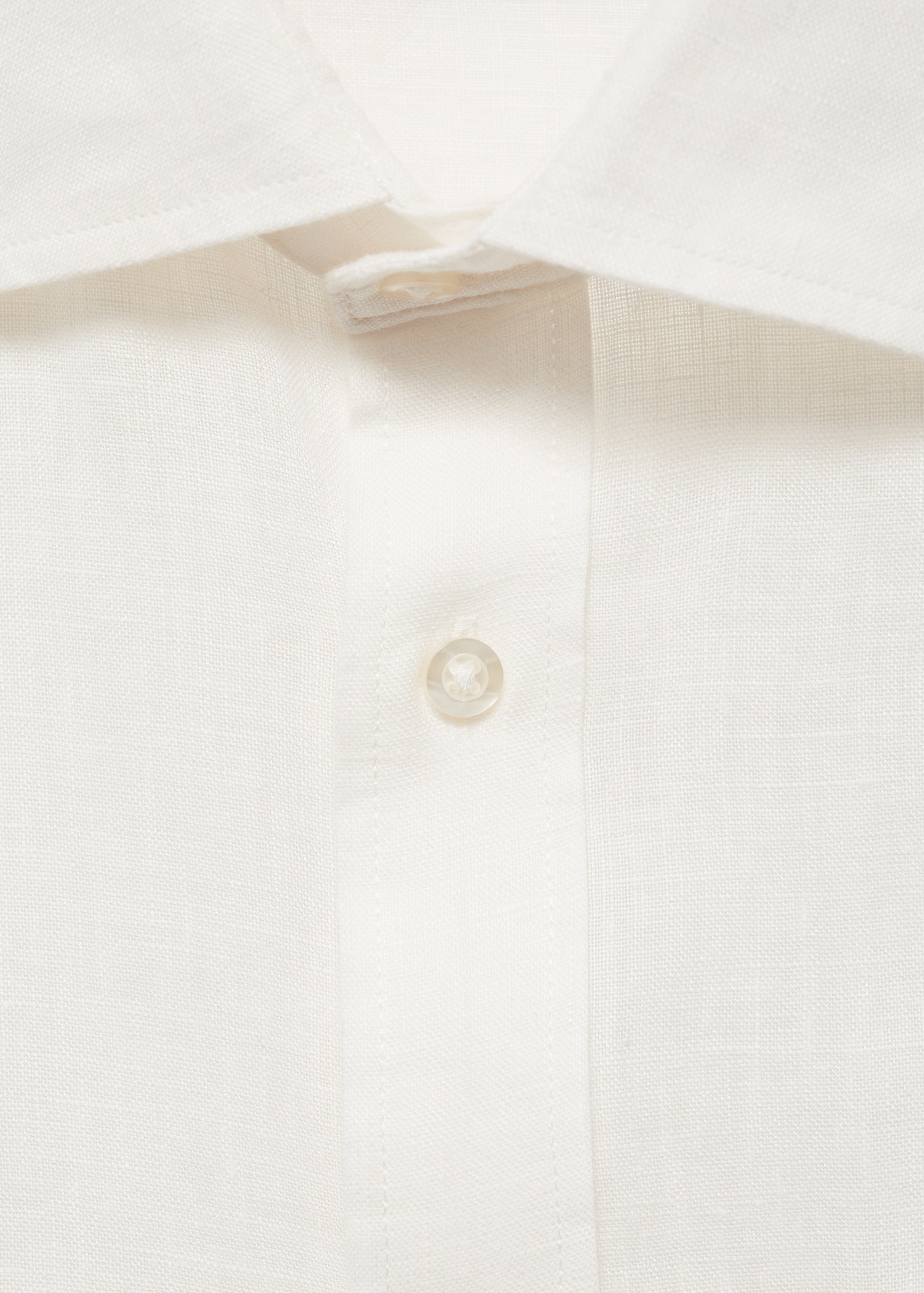 Camisa classic fit 100% lino - Detalle del artículo 8