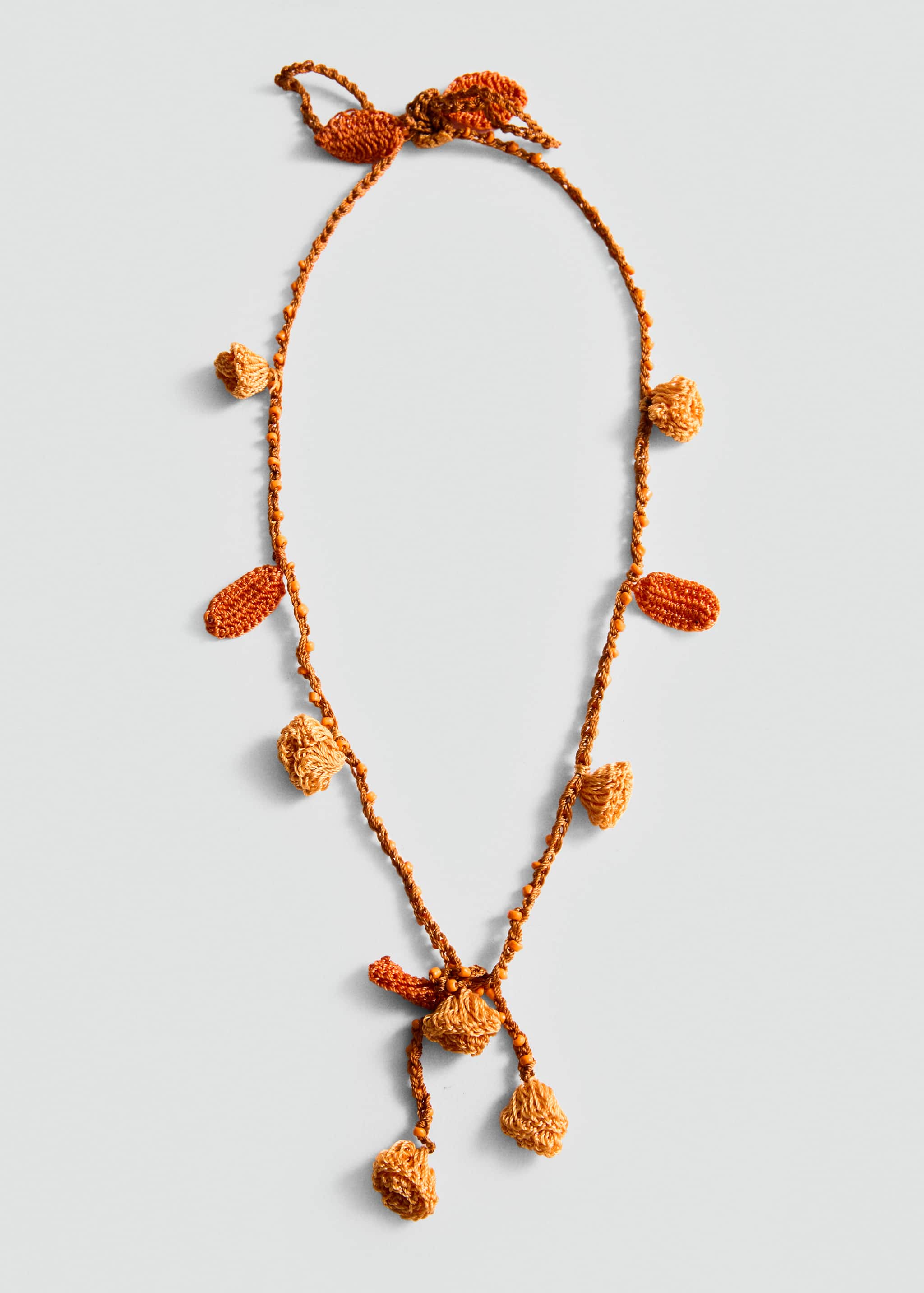 Crochet bead necklace - Article without model