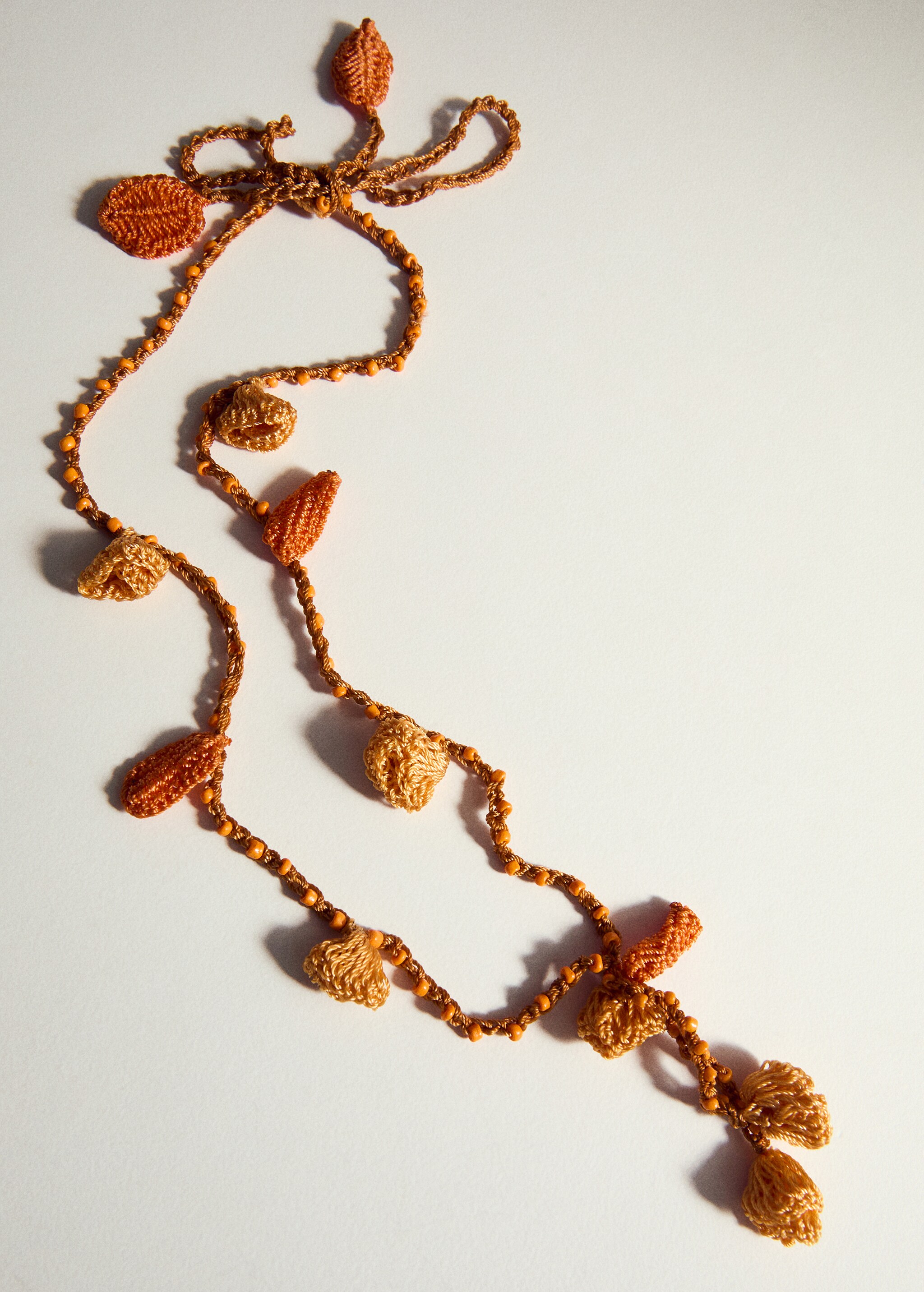 Crochet bead necklace - Details of the article 5
