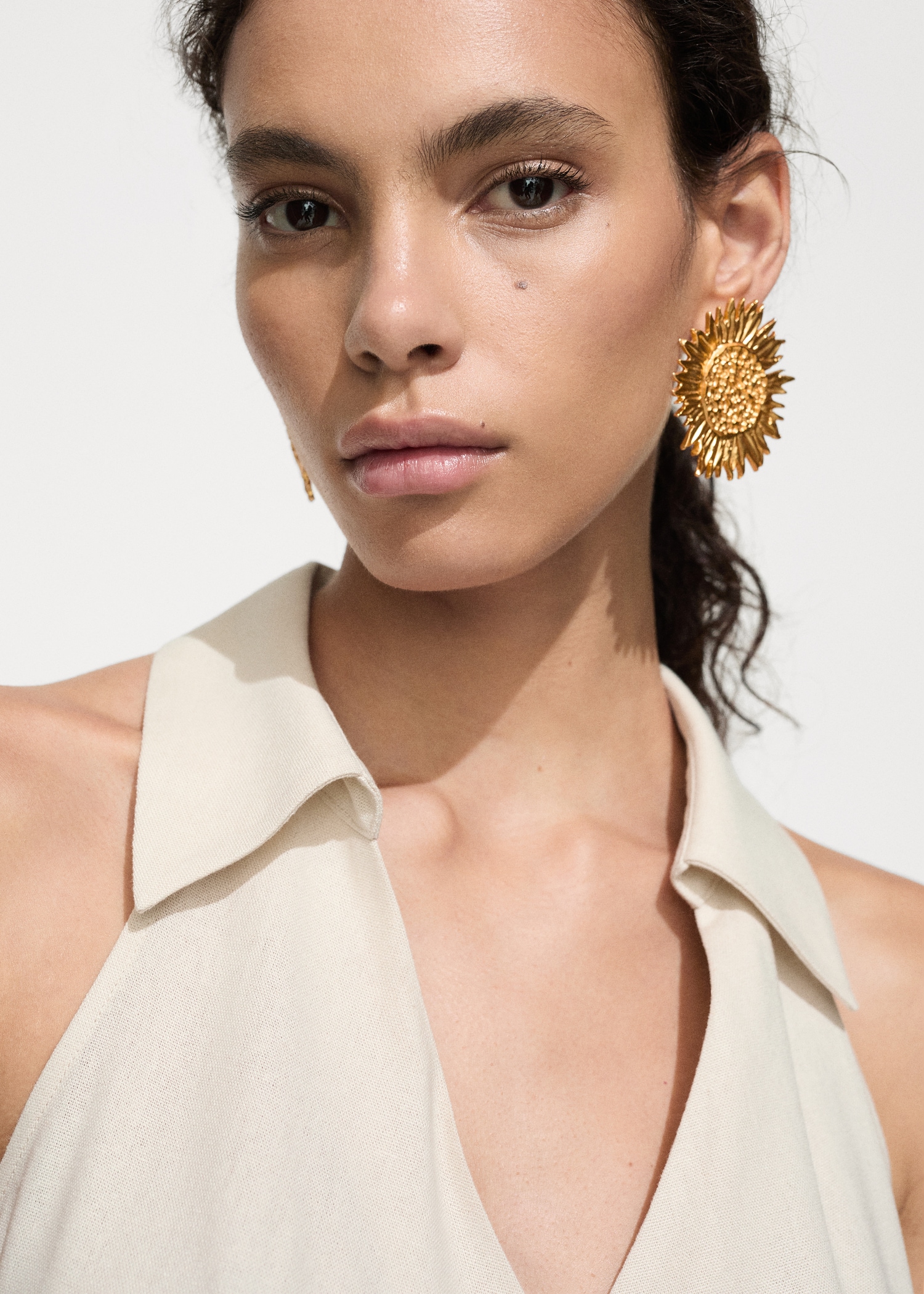 Vestido camisero cruzado - Detalle del artículo 1