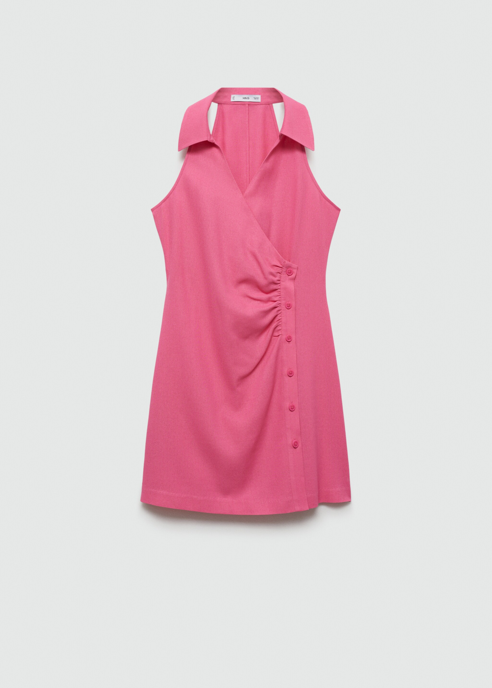 Vestido camisero cruzado - Artículo sin modelo
