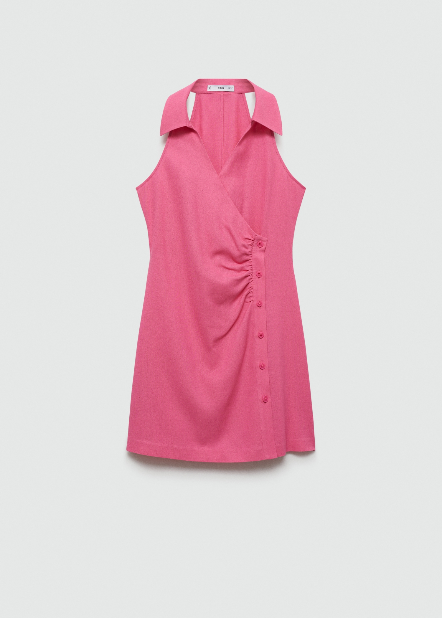 Vestido camisero cruzado - Artículo sin modelo