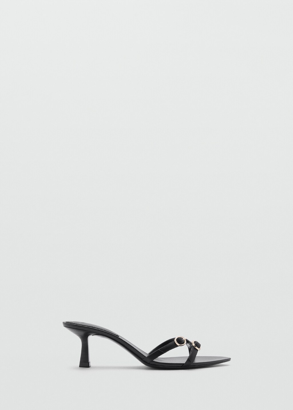 Mango black strappy sandals hotsell