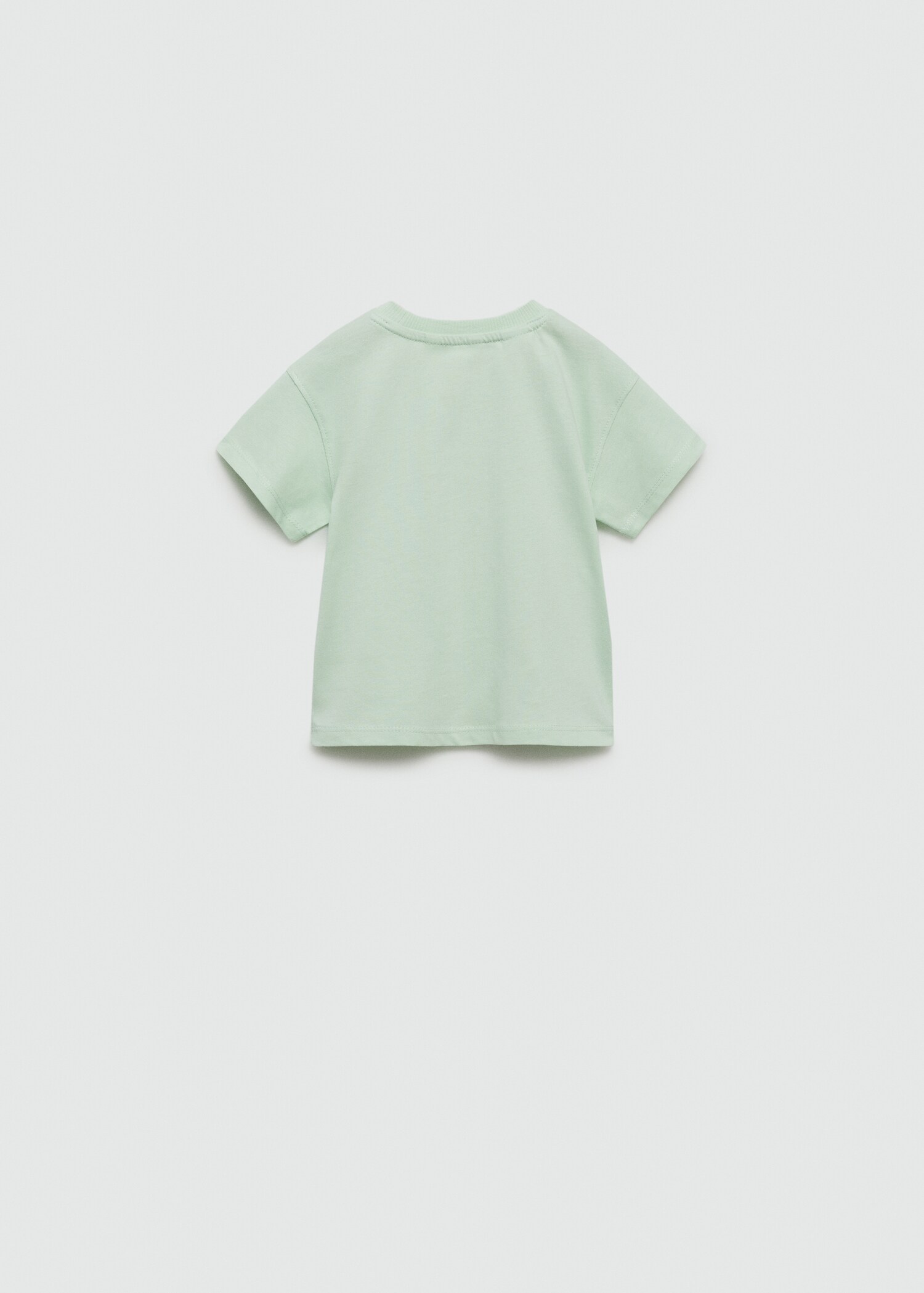 Camiseta estampada detalle relieve - Reverso del artículo