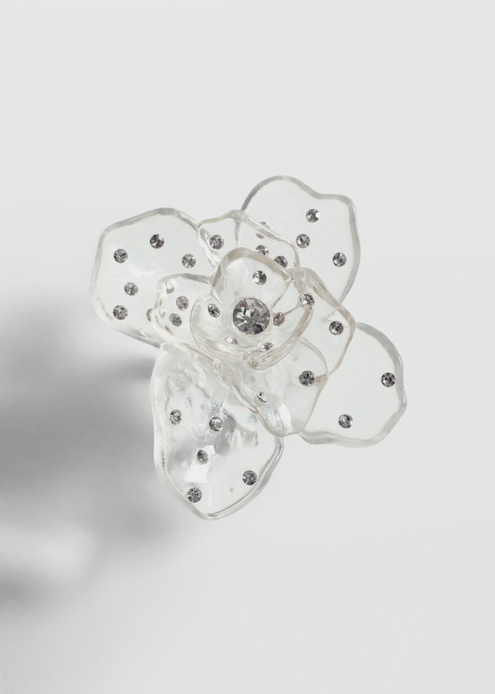 Transparent flower ring - Details of the article 1