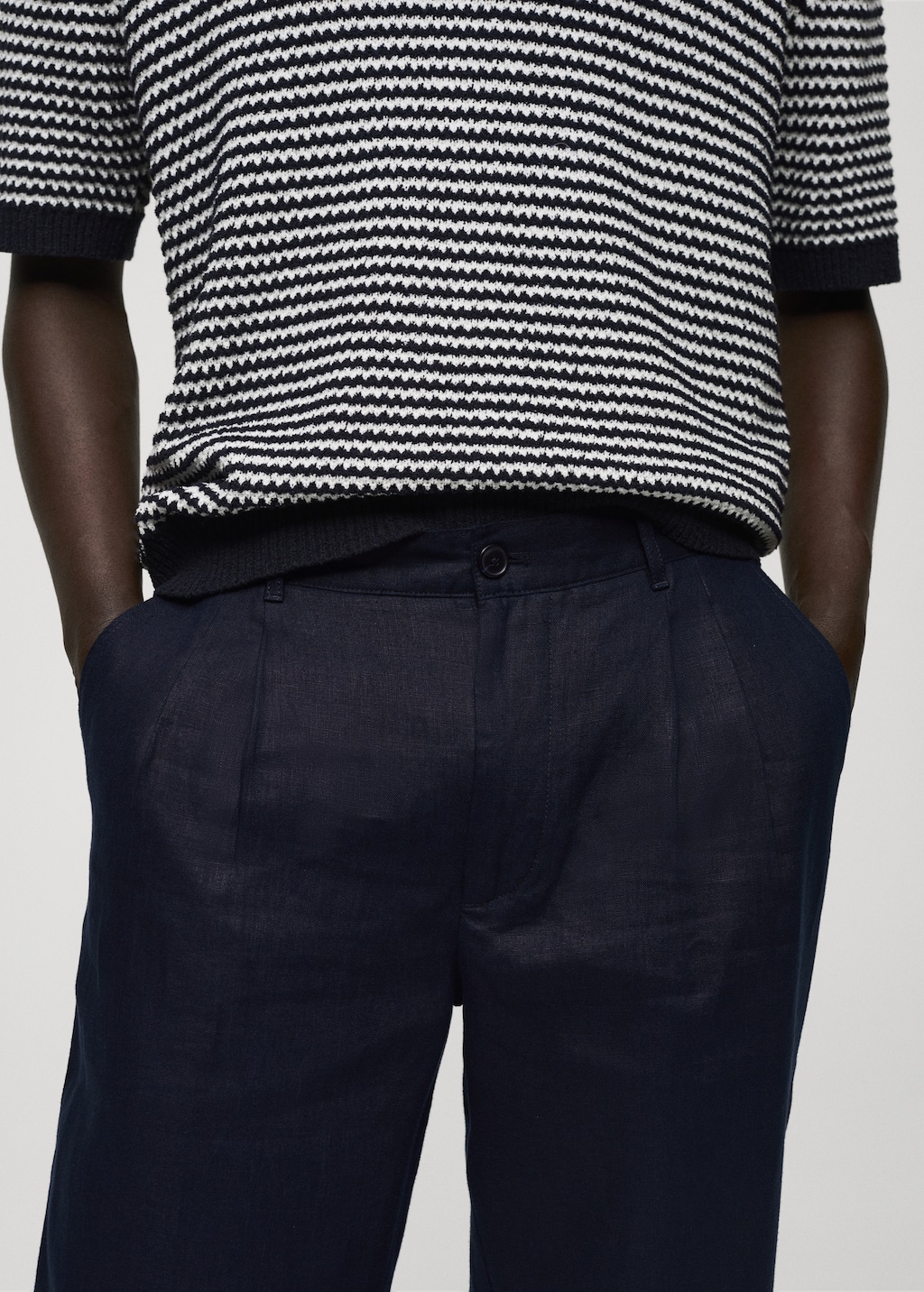 Pantalon relax mango top