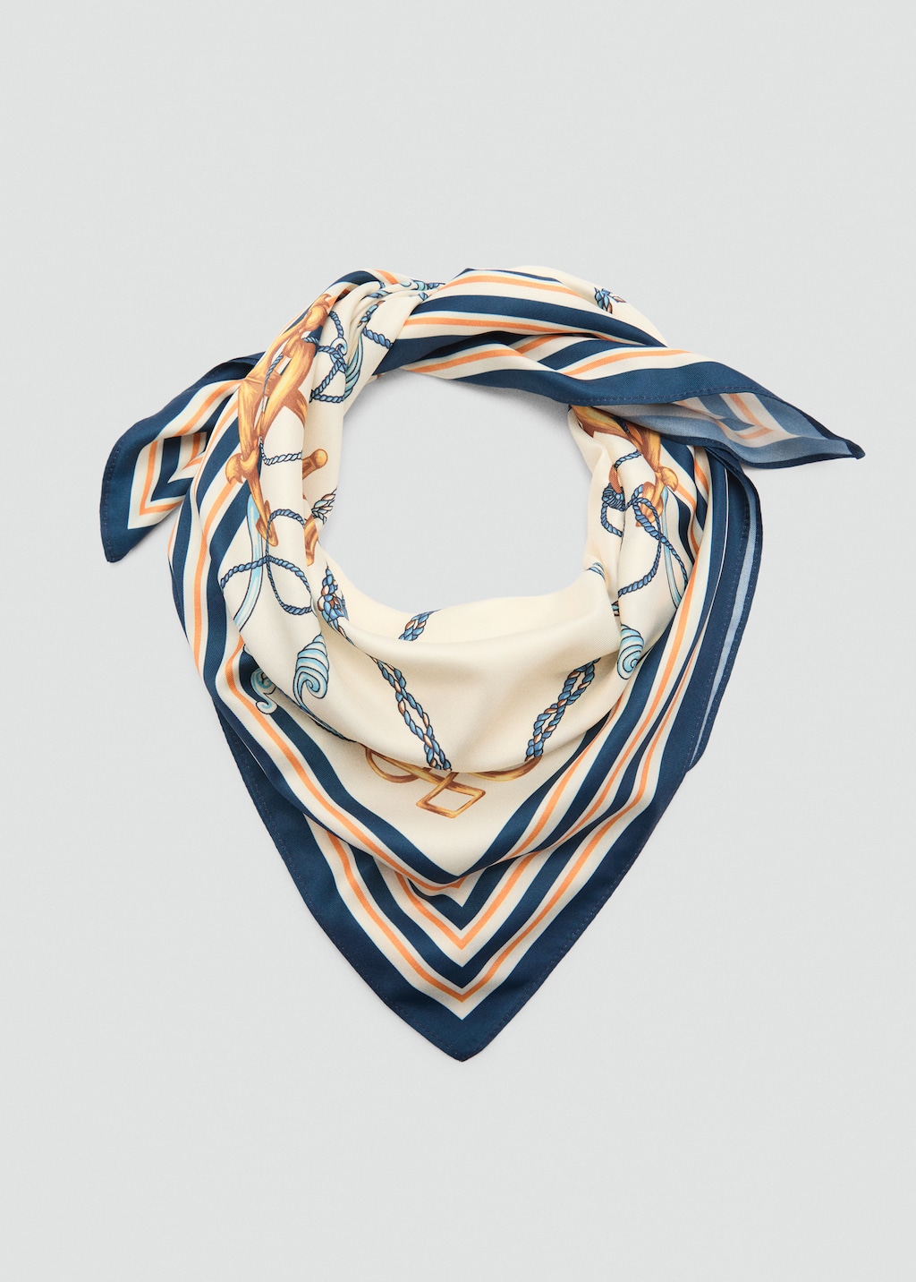 Mango silk scarf sale